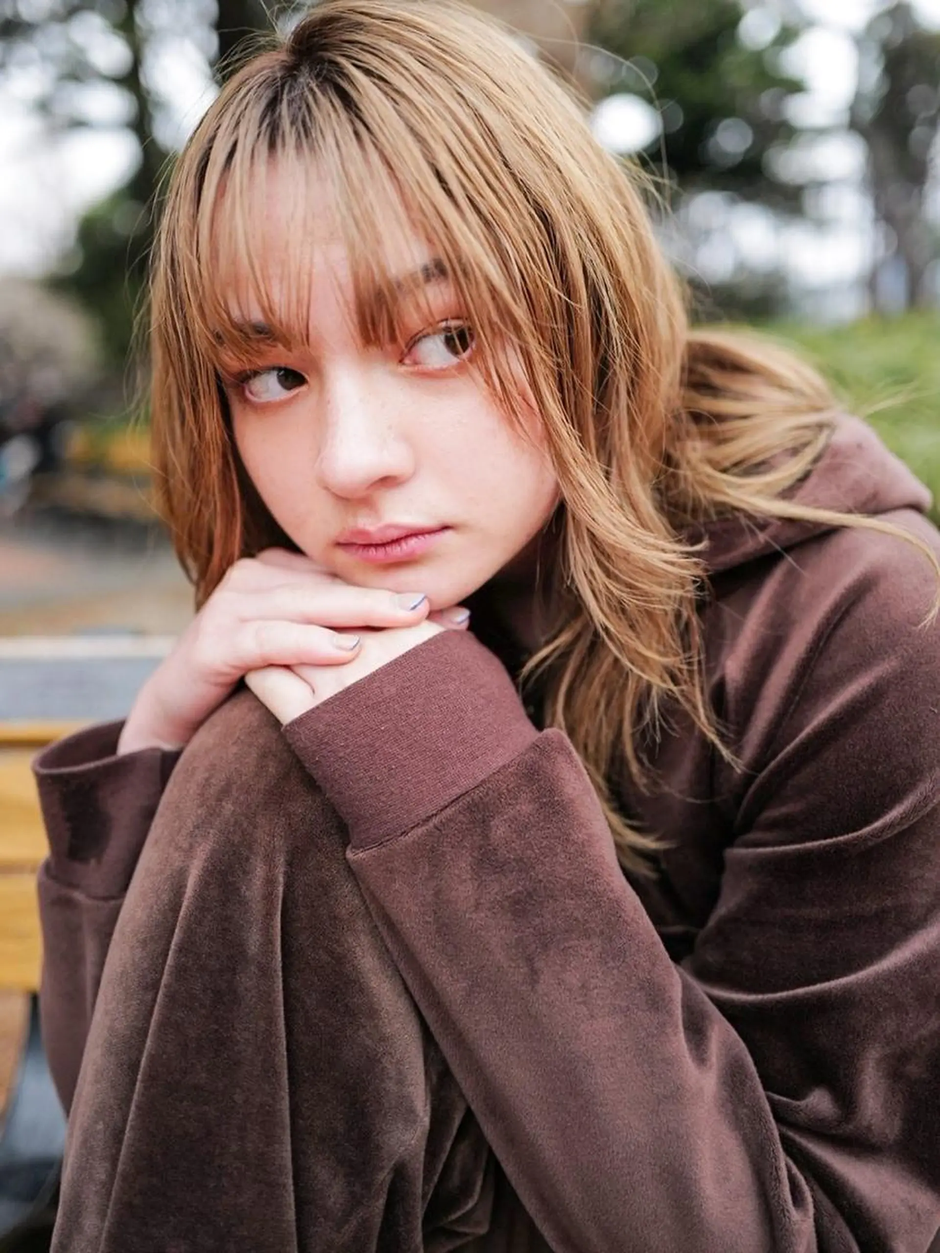 セミロング カラー パーマ ヘアアレンジ ヘアカラー トリートメント cecil hair 難波店所属・髪質改善透明感カラー /SHOGO☀️のヘアスタイル