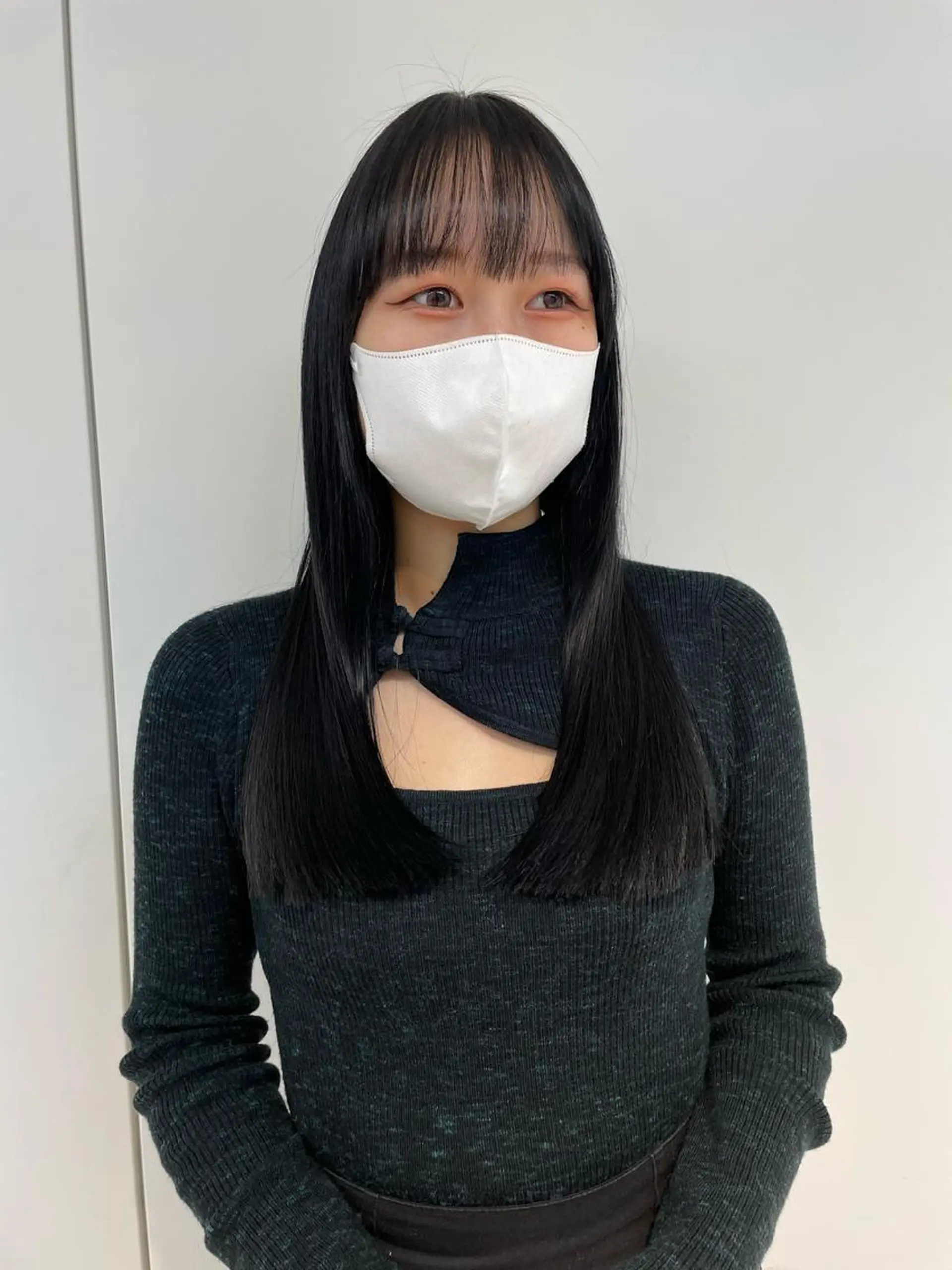 ロング 🐬脱白髪染めカラー 清水大世🐬のヘアスタイル