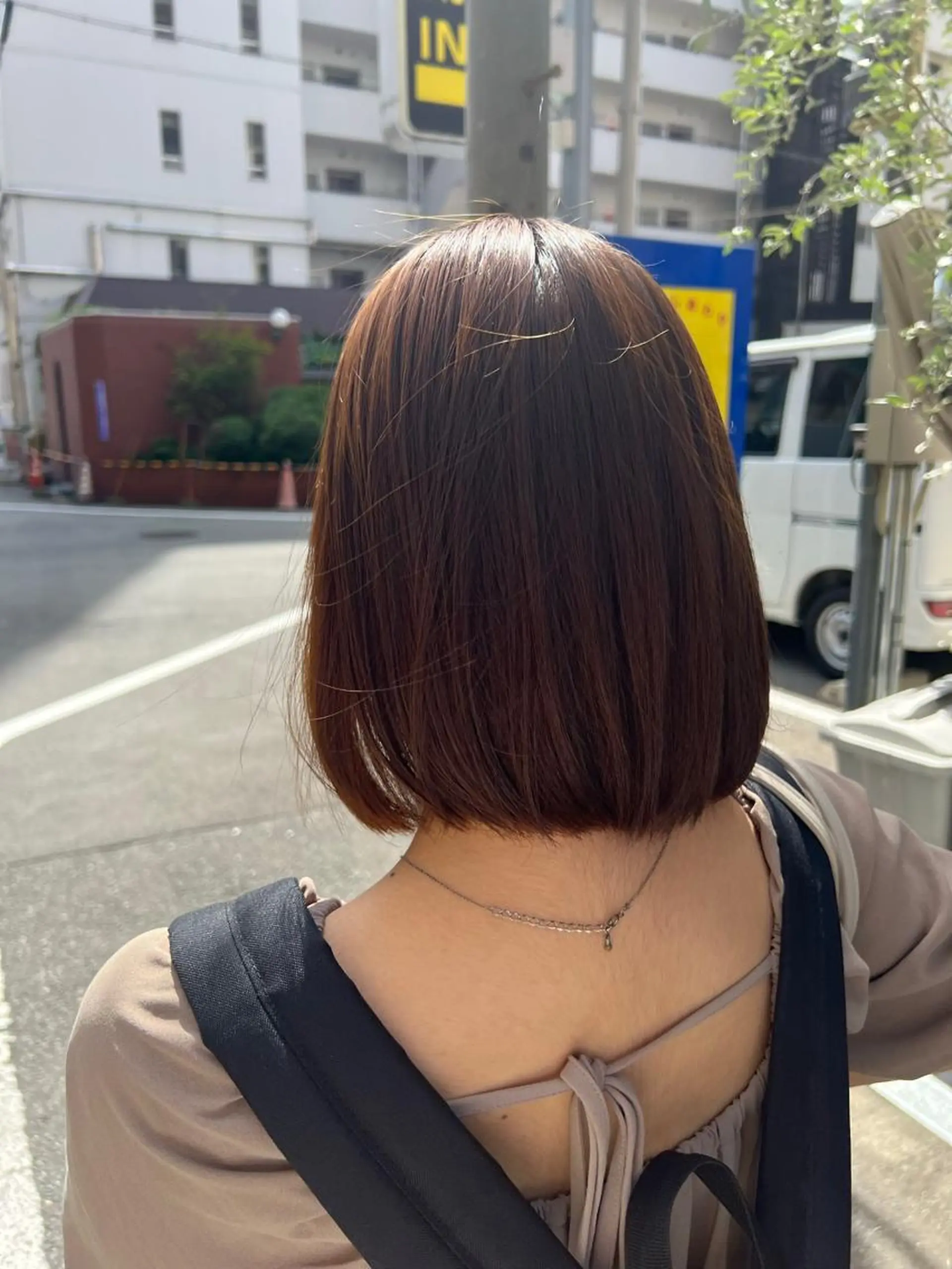 ミディアム カラー メンズ 大阪メンズパーマ /スパイキー/らいのヘアスタイル