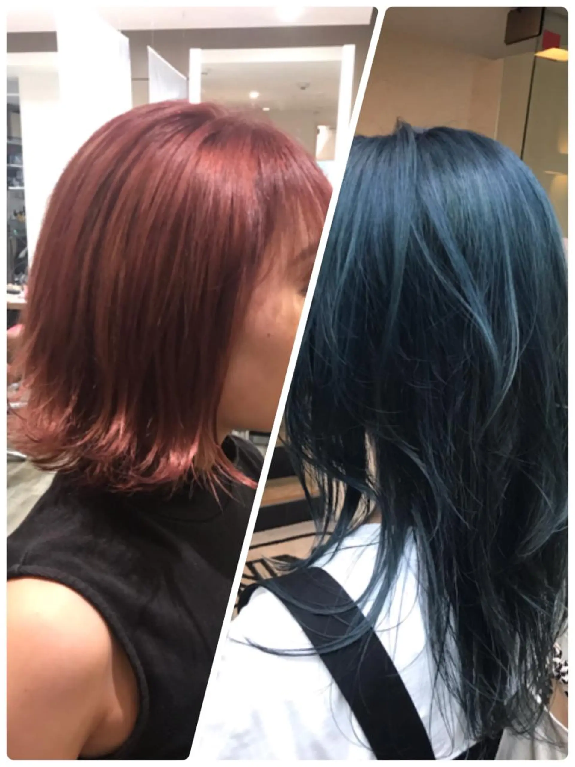 ミディアム カラー 限定クーポン 💕大量更新ブリーチのヘアスタイル