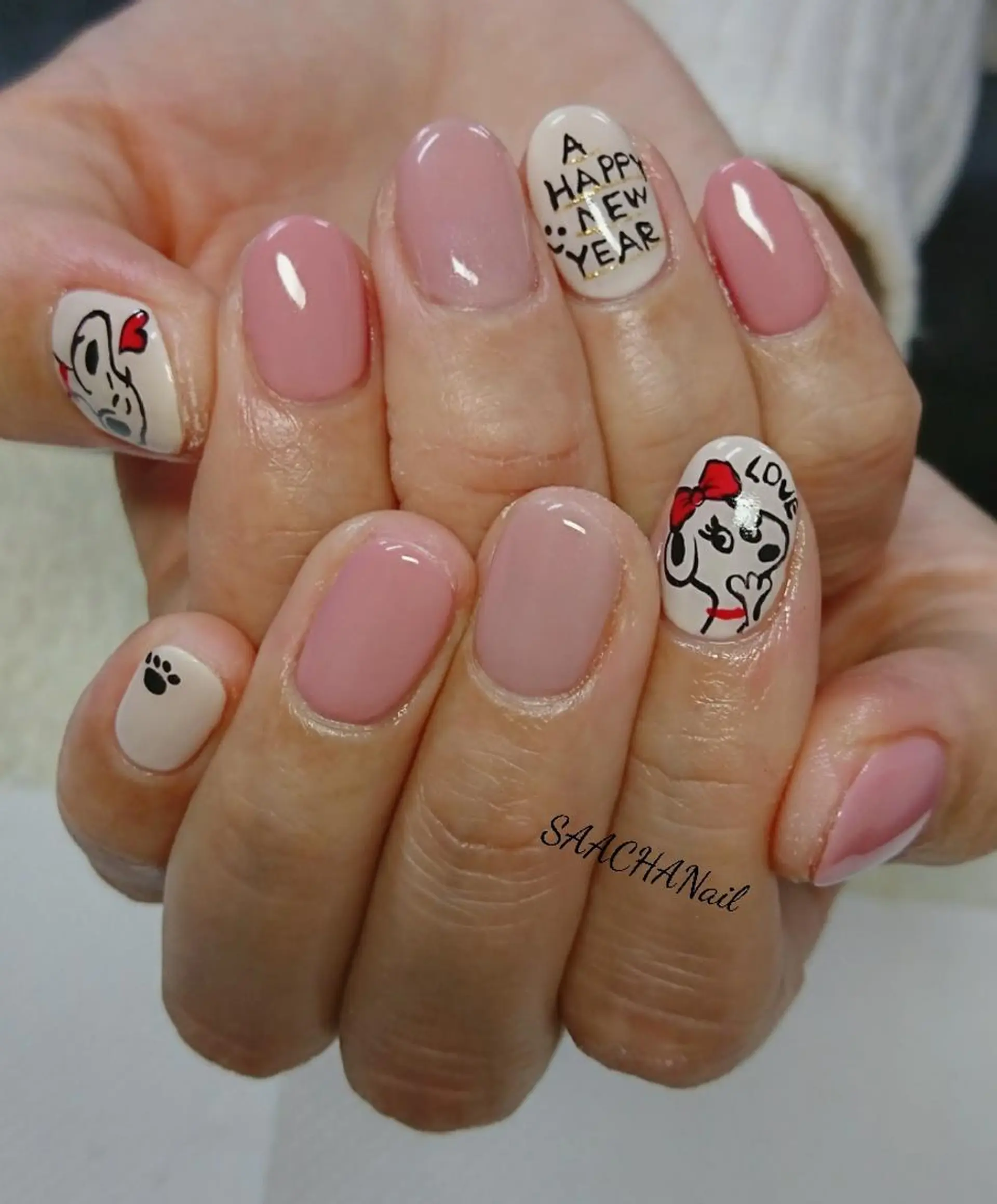 ネイル ハンドネイル SAACHANail  のネイルデザイン