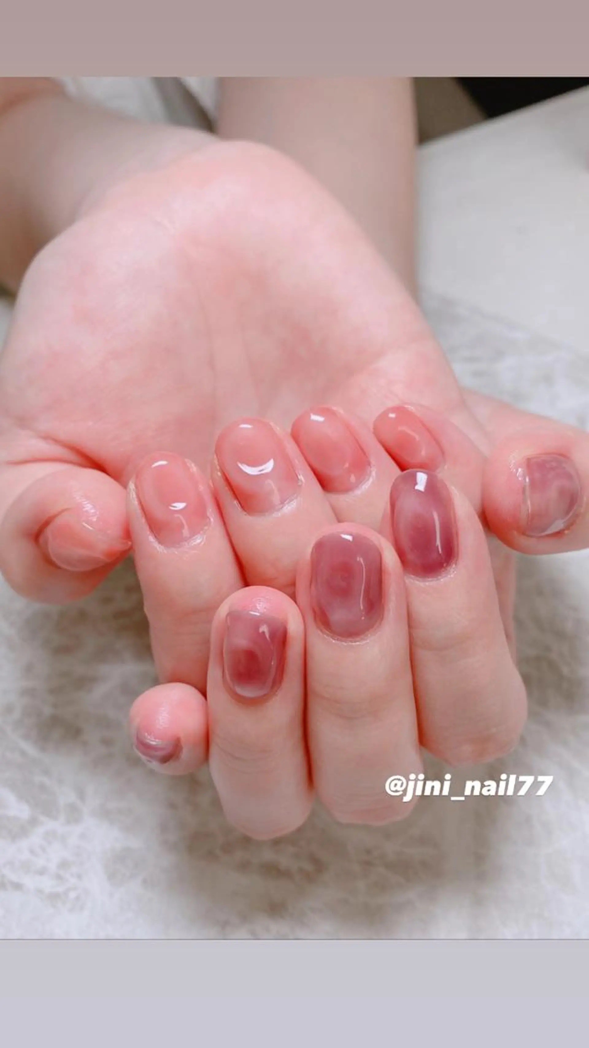 ネイル ハンドネイル JINI NAIL所属・ジニ ネイルのネイルデザイン