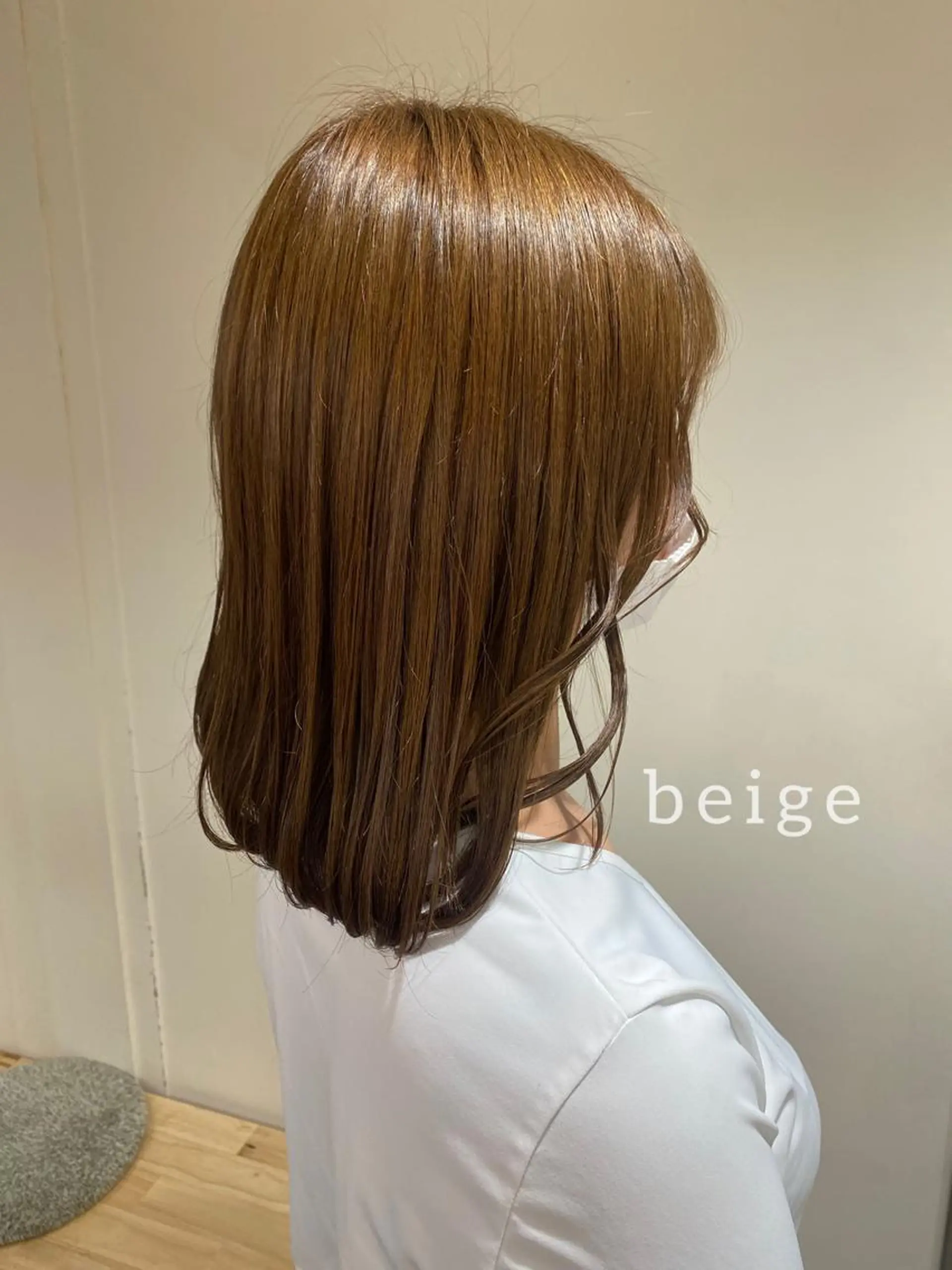ミディアム カラー ヘアアレンジ ヘアカラー ボブ /ニュアンス/ satomi🧸💖のヘアスタイル
