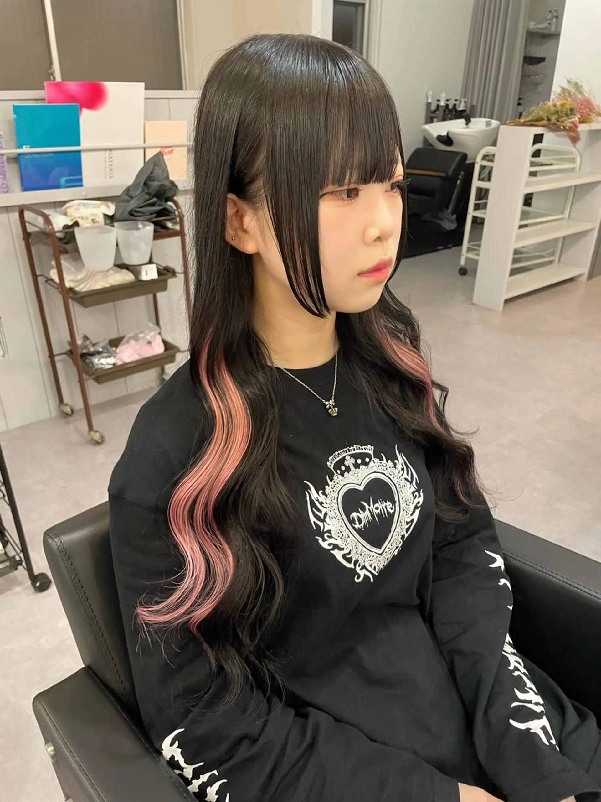 ロング カラー ヘアアレンジ メンズ メンズブリーチ メンズハイトーン ブリーチ ケアブリーチ デザインカラー Cielro【 シェイロ 】所属・Cielro/ダブル カラー/西田咲希のヘアスタイル