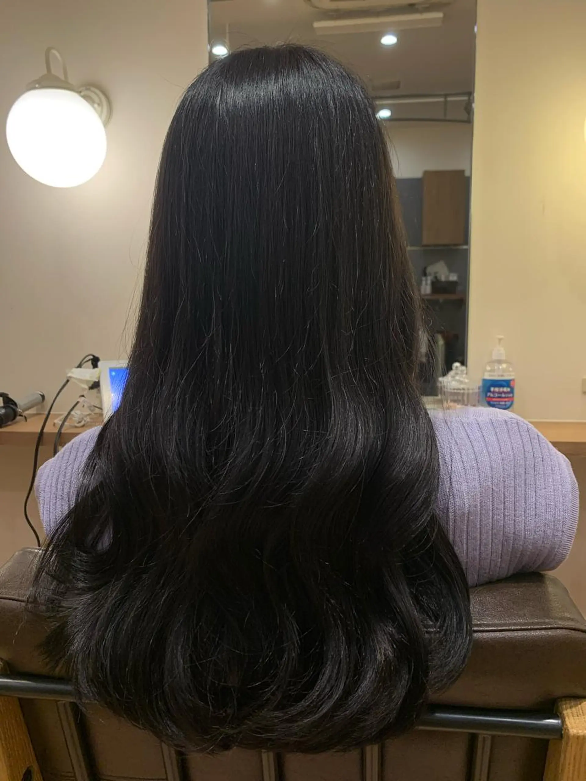 ロング u n aのヘアスタイル