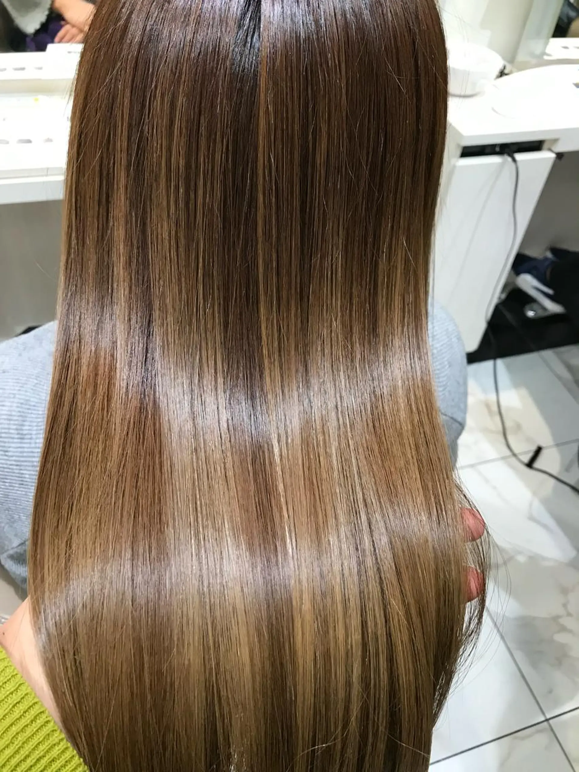 ロング カット トリートメント 清藤 綾のヘアスタイル