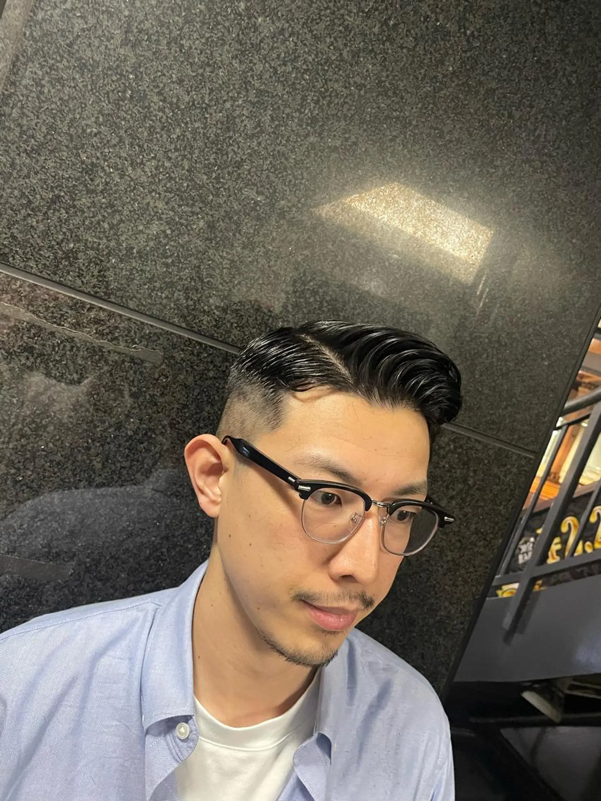 ショート 瀬波 秀行のヘアスタイル