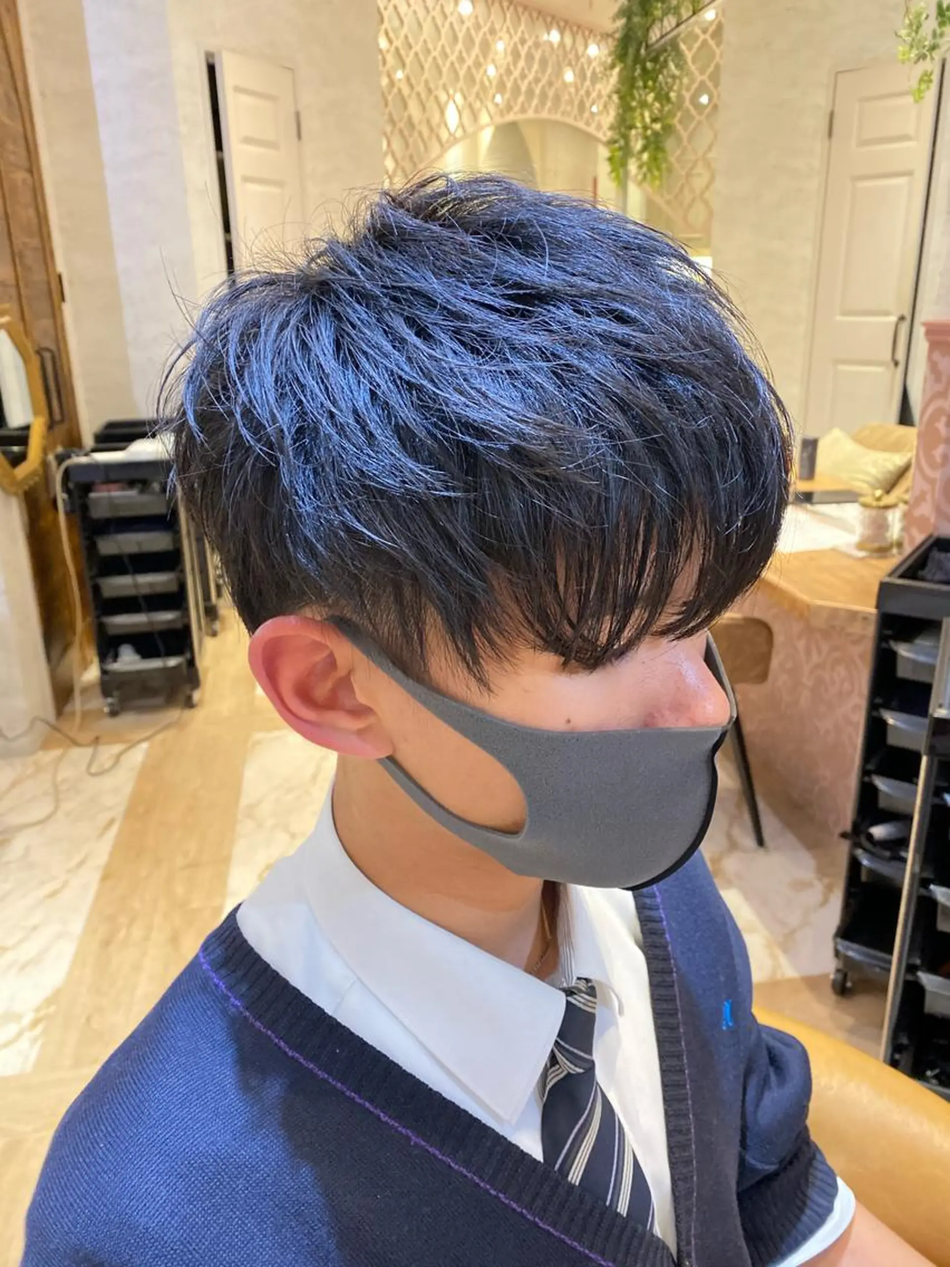 メンズ Puamelia 名古屋所属・韓国風ヘア✻透明感 カラー✻yukaのヘアスタイル