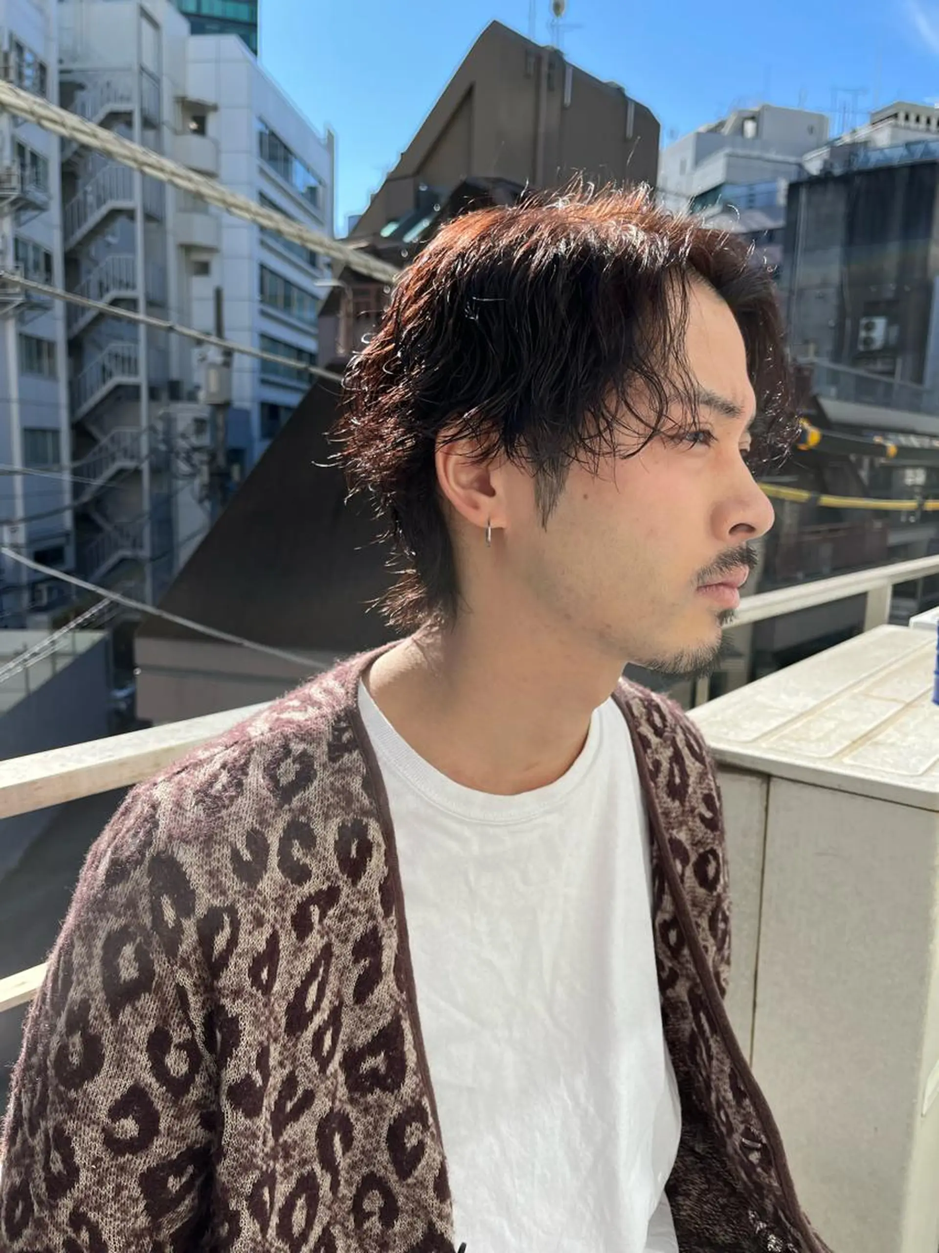 ショート カラー パーマ ヘアアレンジ メンズ ヘアカラー トリートメント 💎髪質改善特化💎 RUITOのヘアスタイル