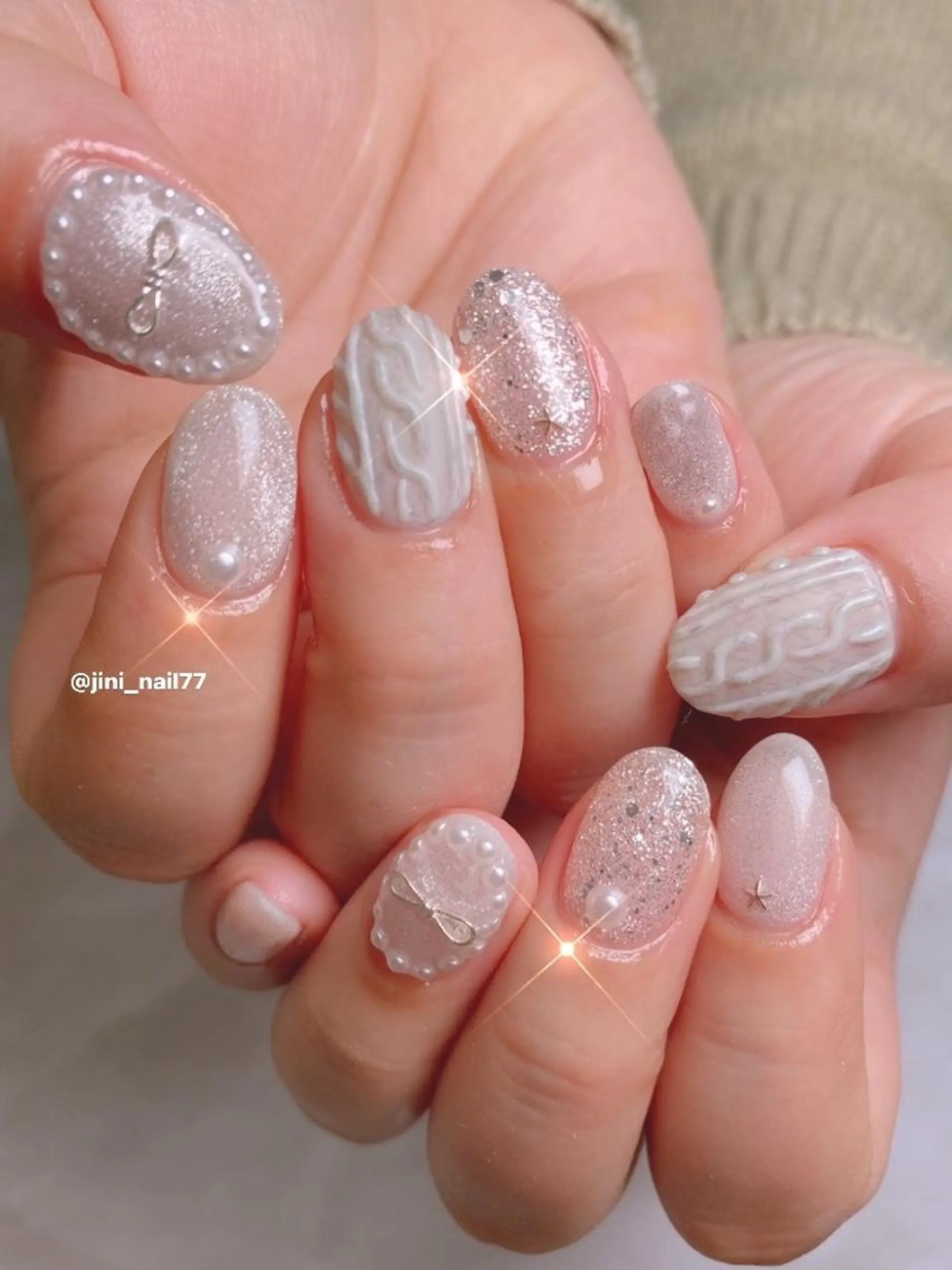 ネイル ハンドネイル JINI NAIL所属・ジニ ネイルのネイルデザイン