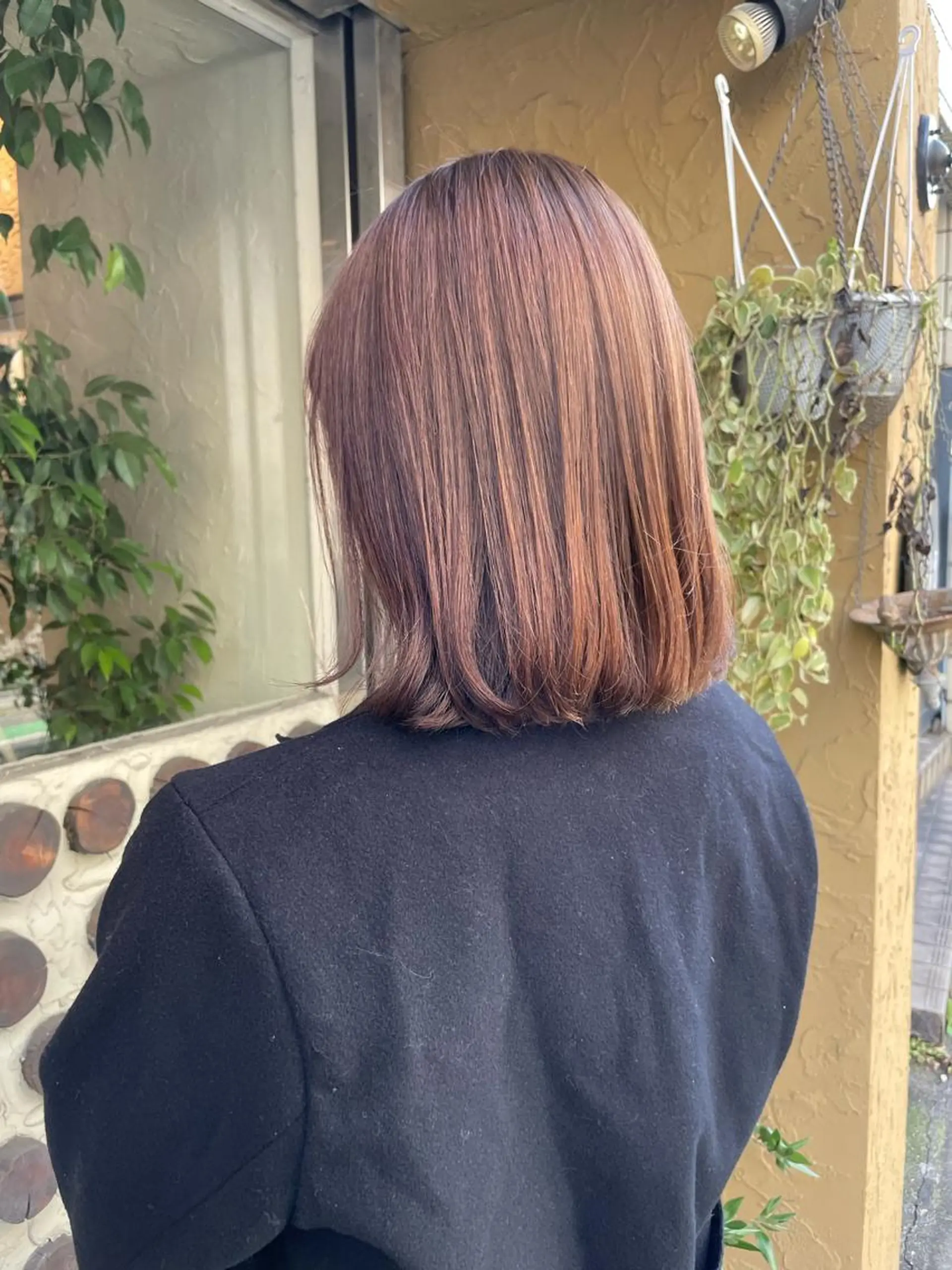 ミディアム カラー パーマ エイジングケア専門店 kalon(カロン)のヘアスタイル