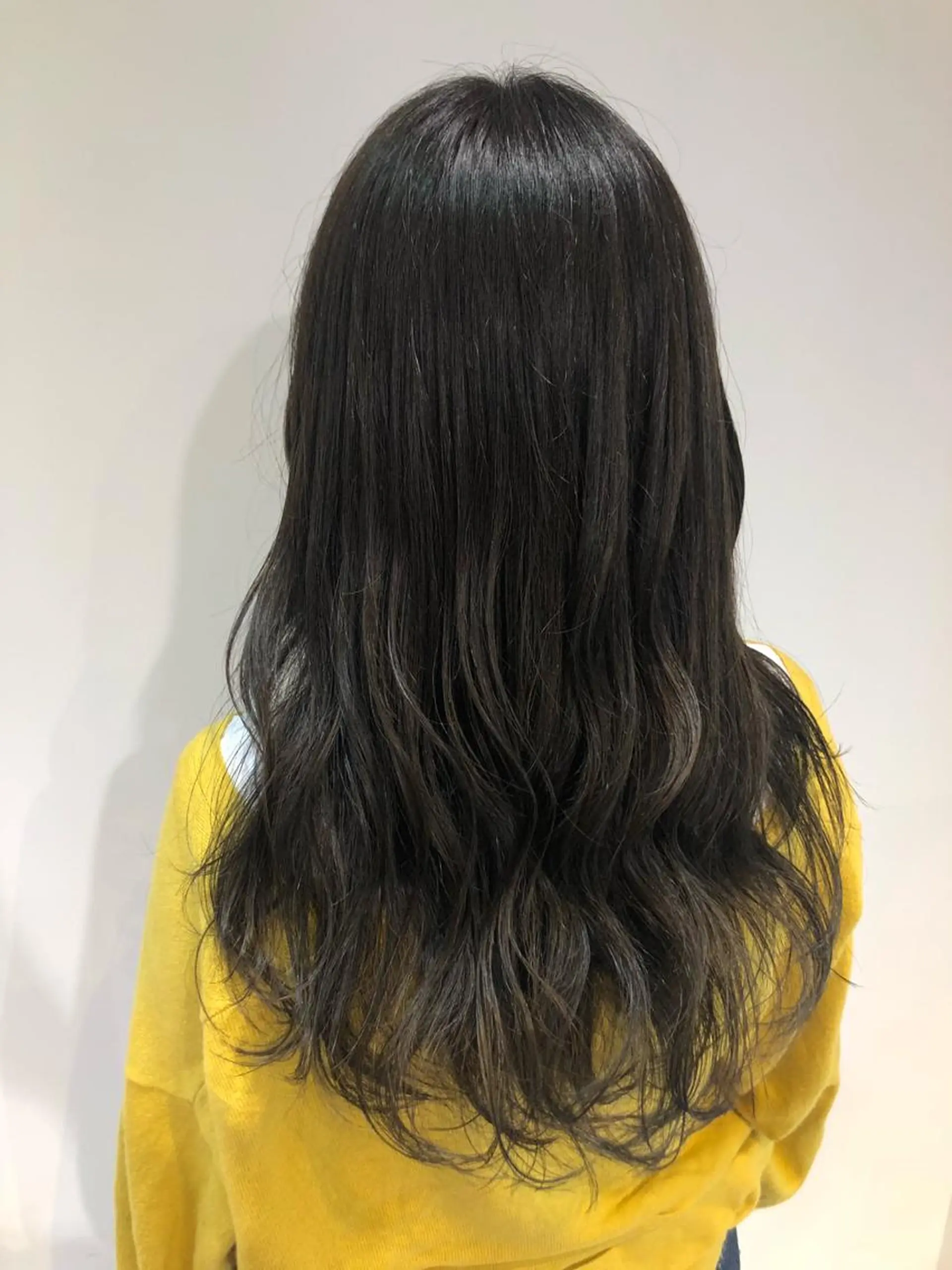 ロング カラー アッシュ ハイライトカラー ハイライト カット ヘアカラー トリートメント scene.池袋所属・scene. haraのヘアスタイル