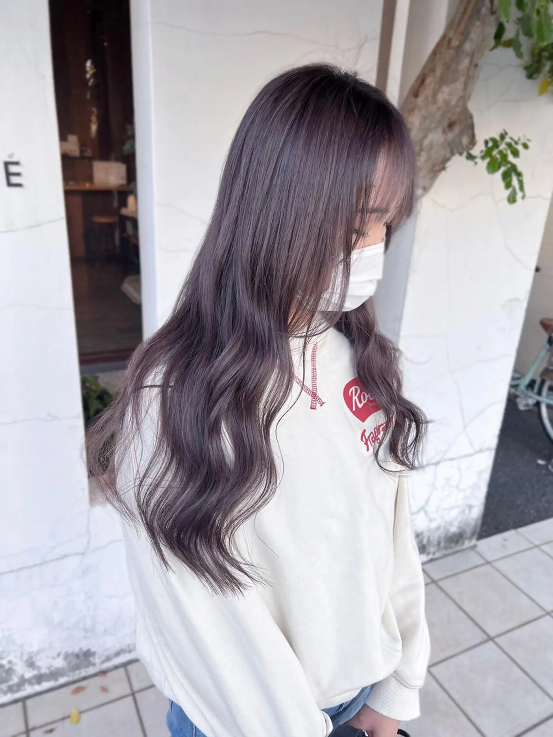 セミロング ヘアカラー 具志 正太のヘアスタイル