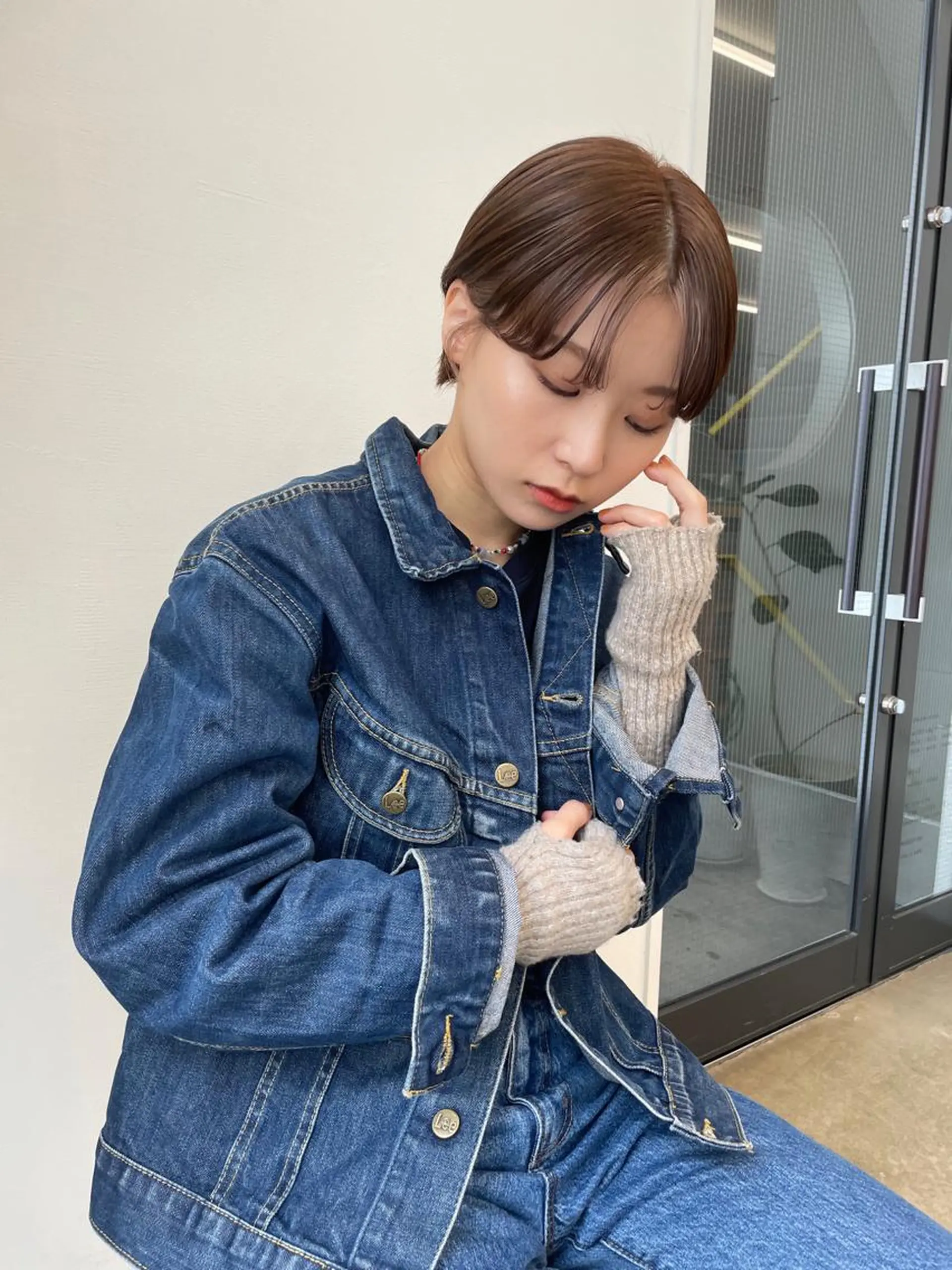 ショート カラー ショートヘア pole所属・【pole】 minaのヘアスタイル