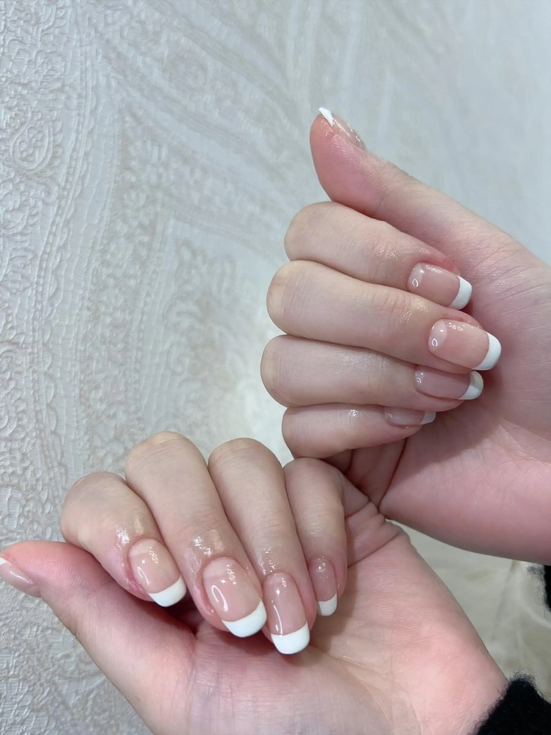 ネイル フレンチネイル Ubuntu🎀 ネイルサロン✨のネイルデザイン