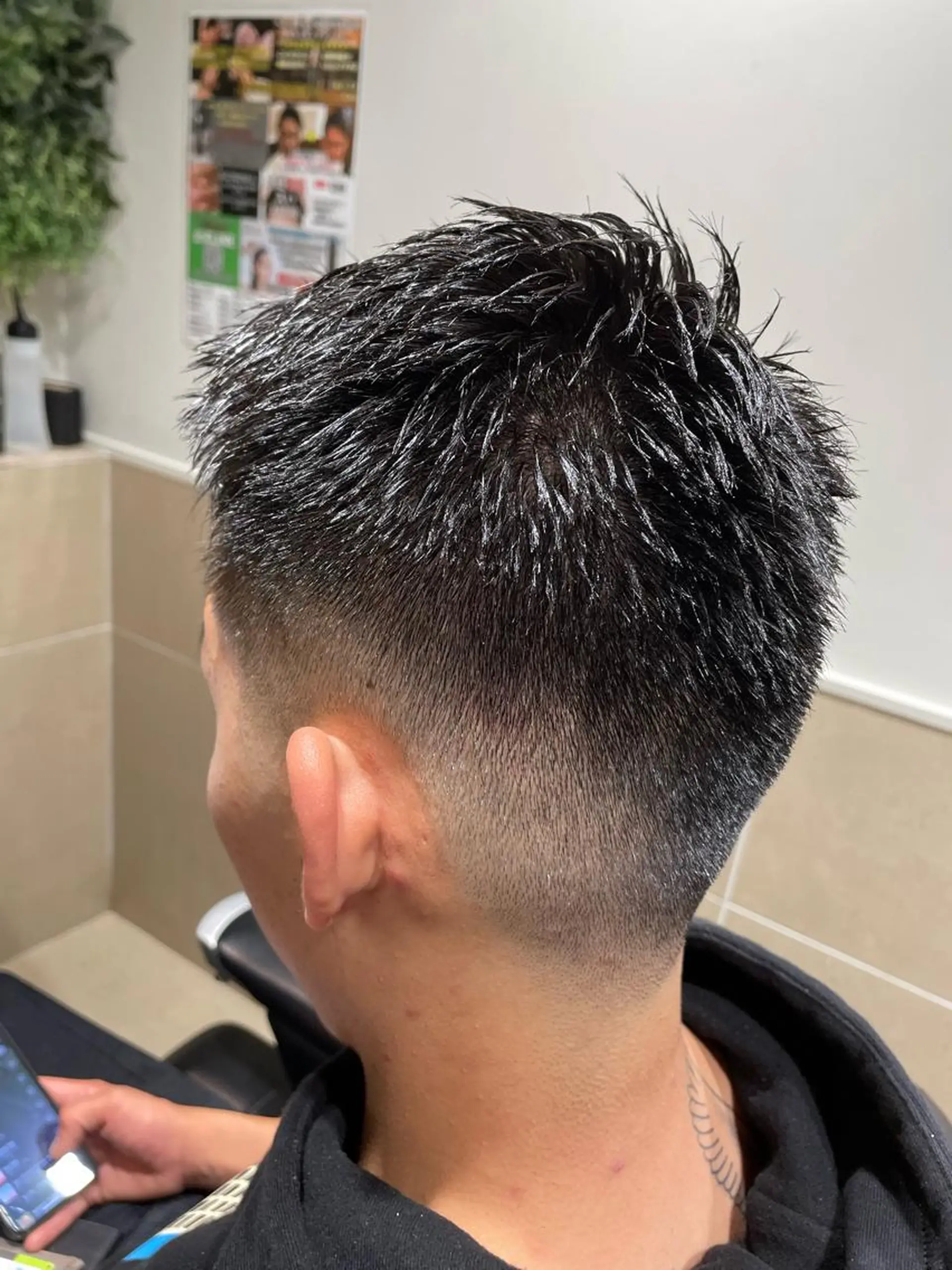 ショート メンズ フェードカット HIRO銀座丸の内barber shop所属・takikawa ryuのその他イメージ