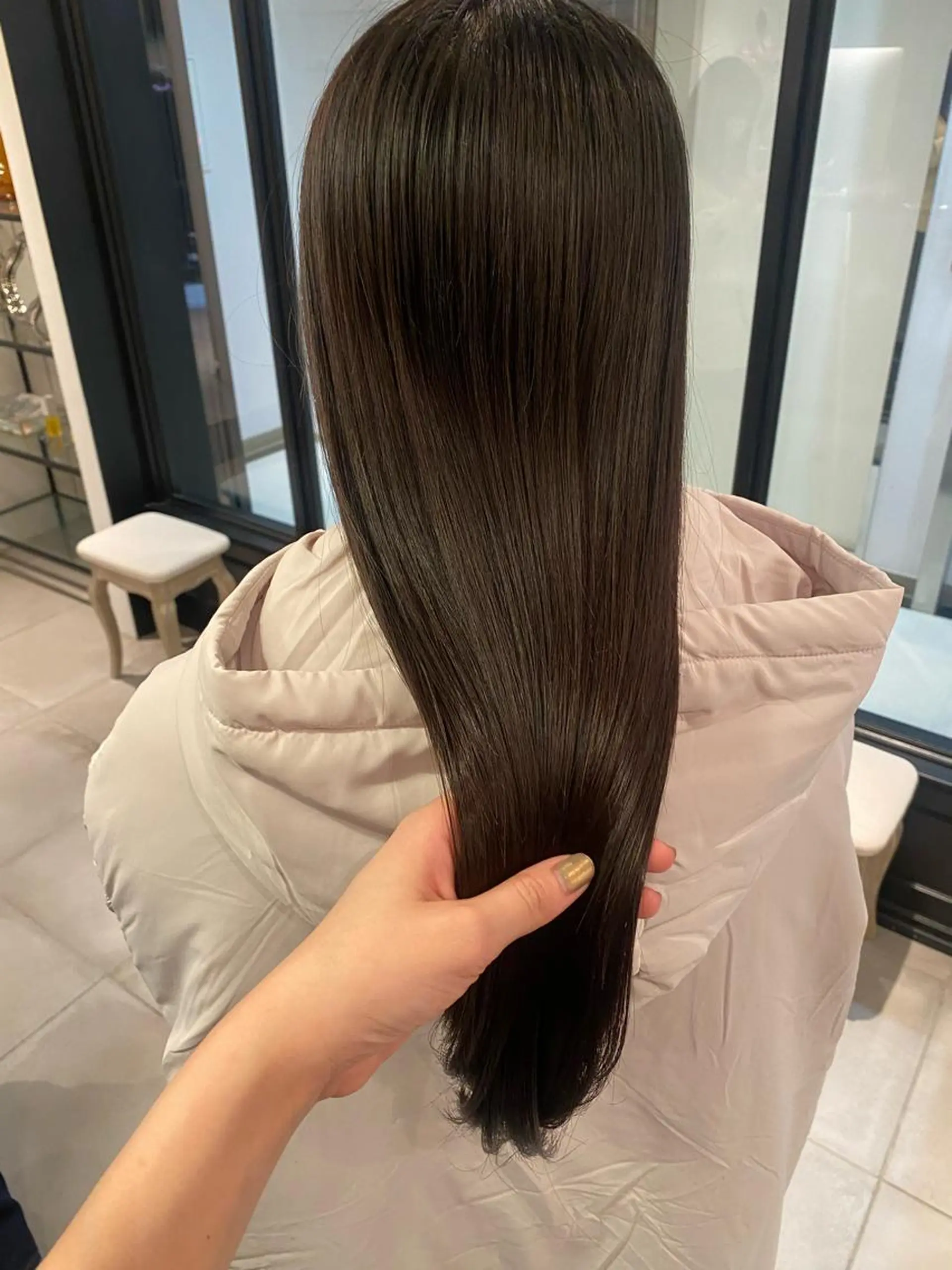 ロング パーマ riria/ボブ /ブラウンカラー🎀のヘアスタイル