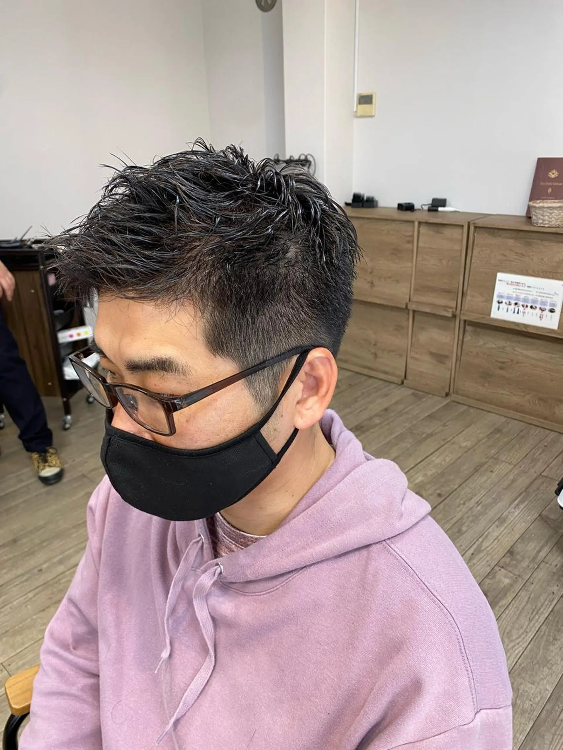 ショート メンズ カット ku-to 北浦和店所属・✨ミニボブ特化✨ ✂︎Raimu✂︎のヘアスタイル