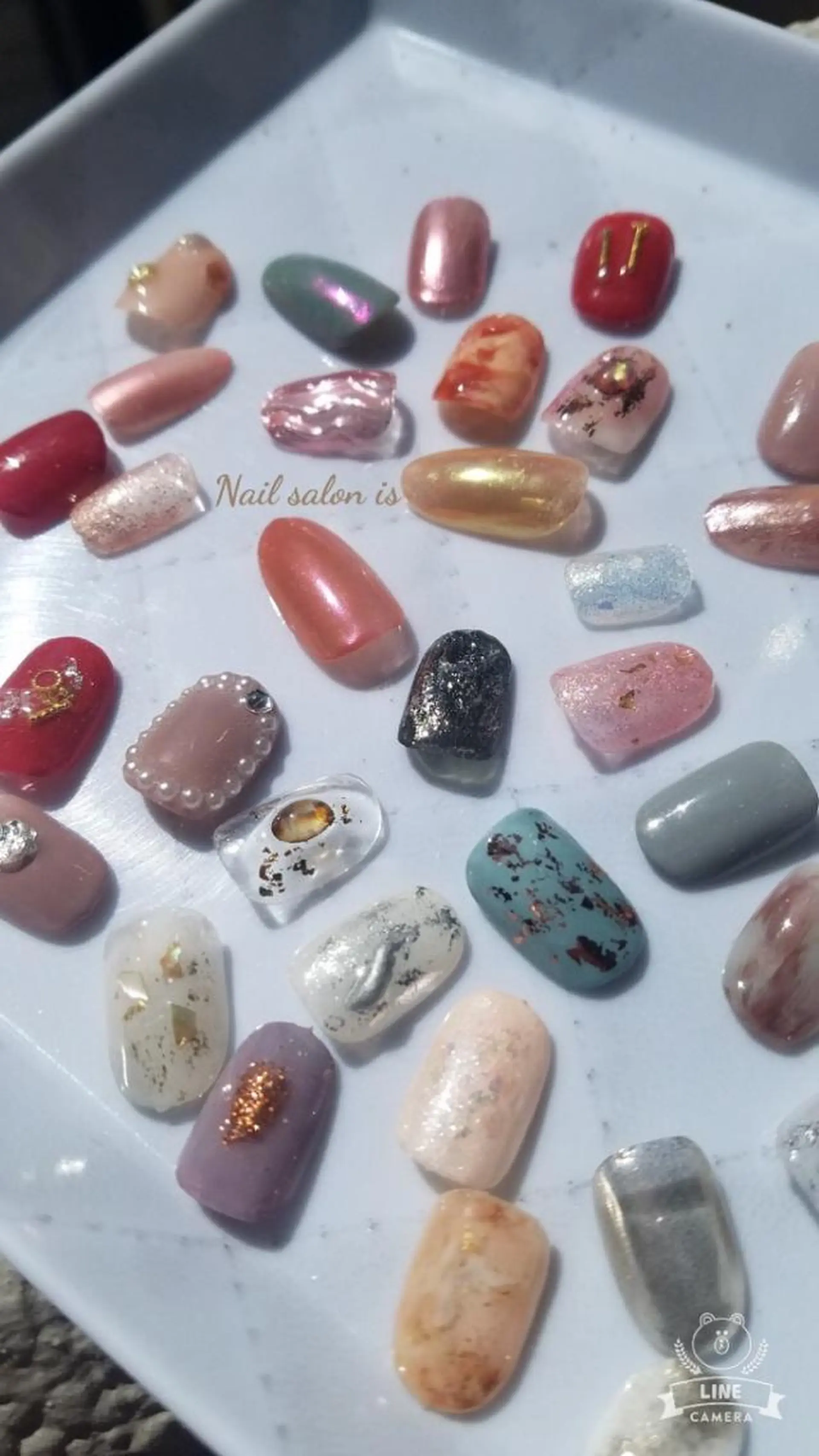 ネイル ニュアンスネイル ハンドネイル 店長 佐藤のネイルデザイン