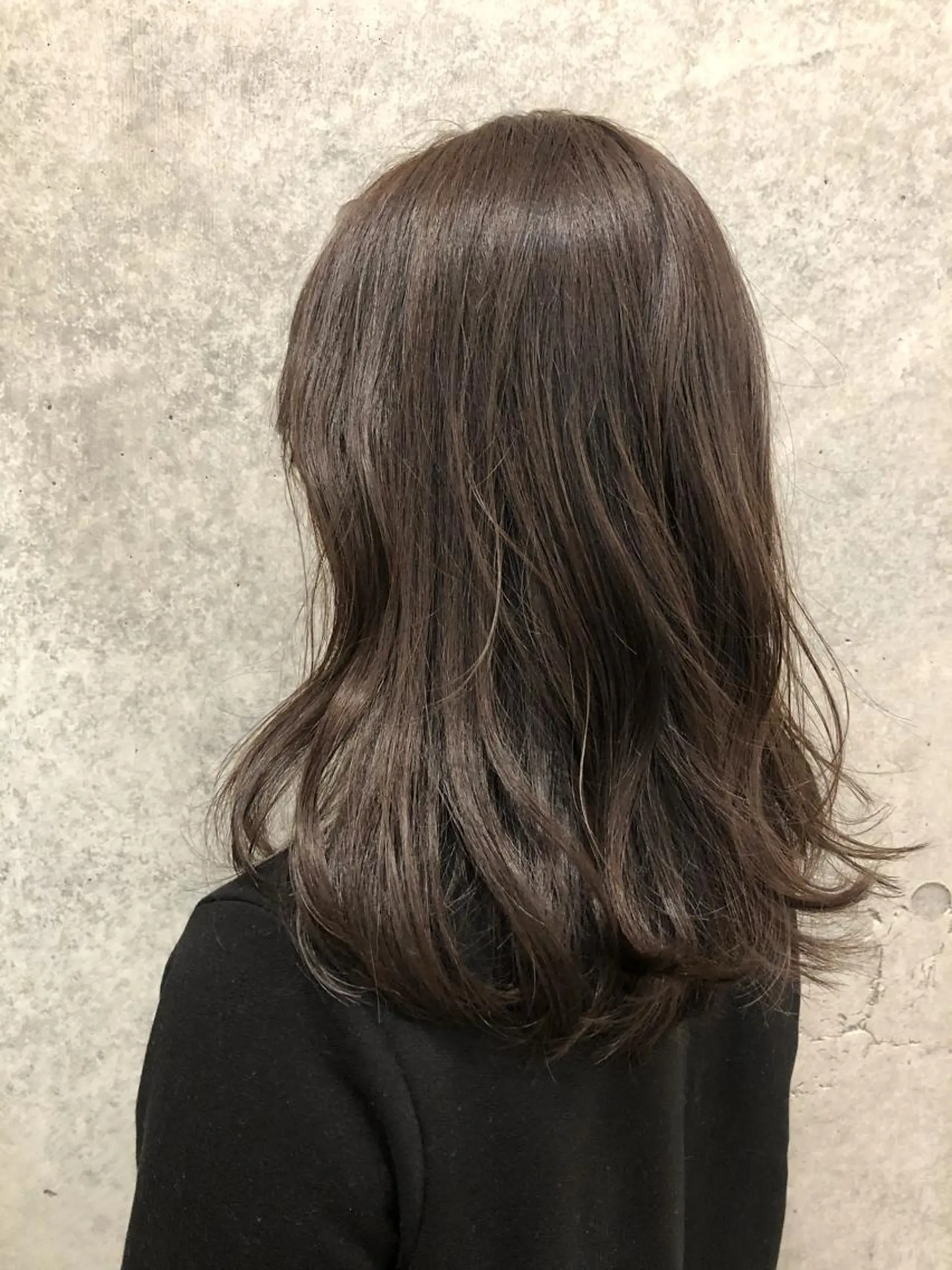 ミディアム カラー Miku /ブリーチ/ボブのヘアスタイル