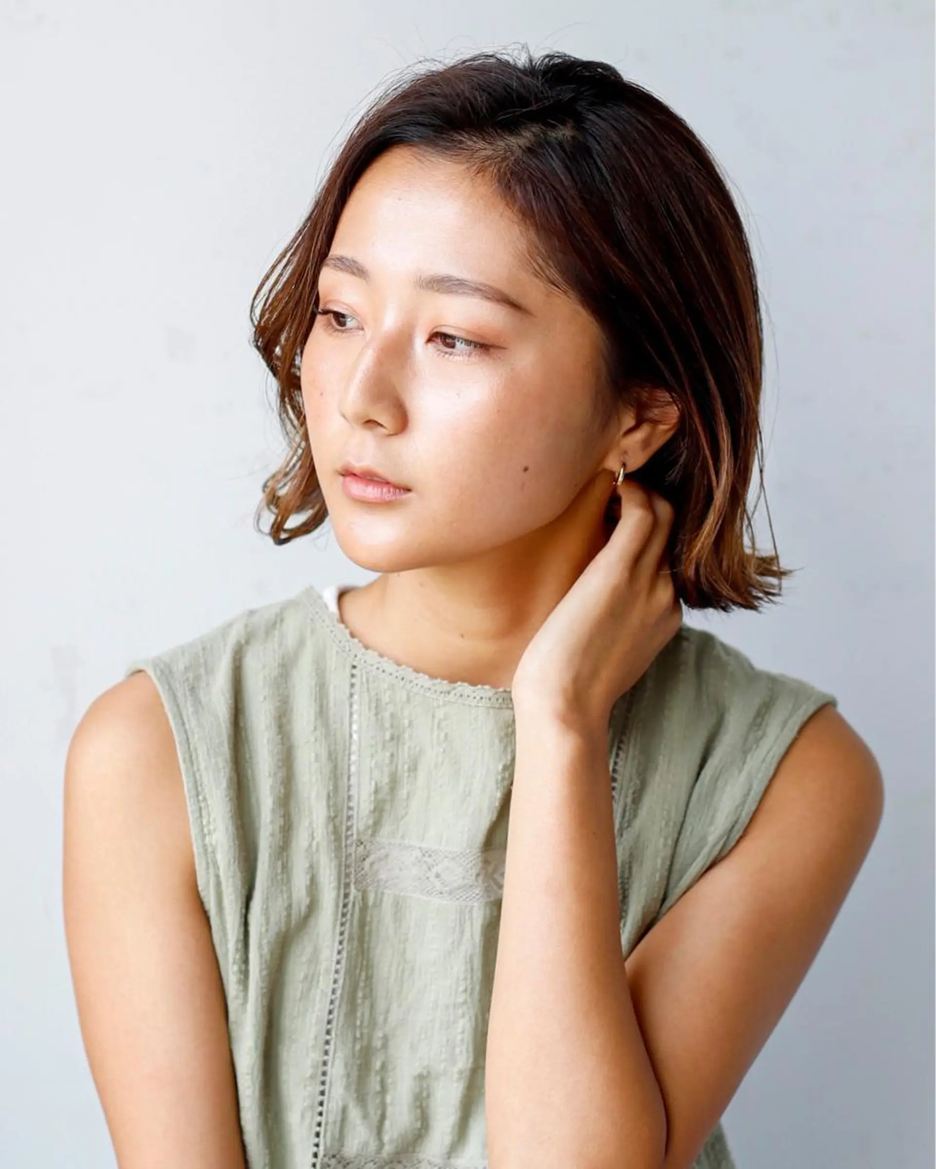 ミディアム カラー カット ヘアカラー トリートメント 着付け/ヘアセット/ 韓国/髪質改善/夏美のその他イメージ