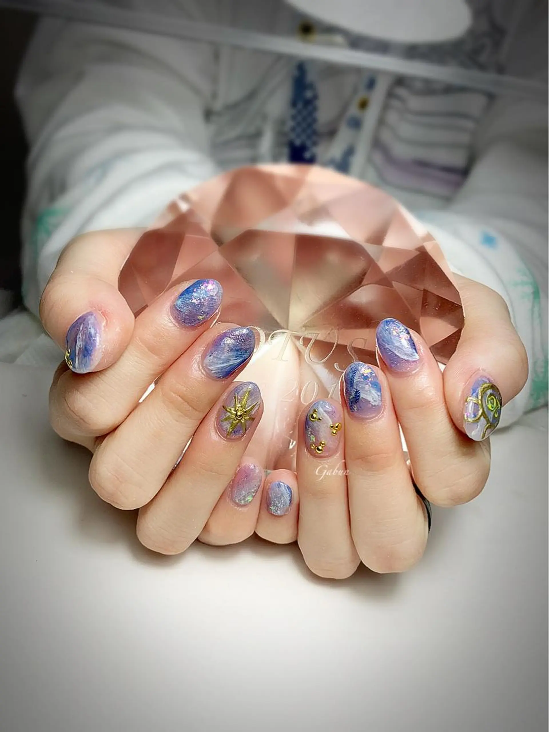 ネイル ニュアンスネイル ハンドネイル ハンドケア LOTUS ネイルサロンのネイルデザイン