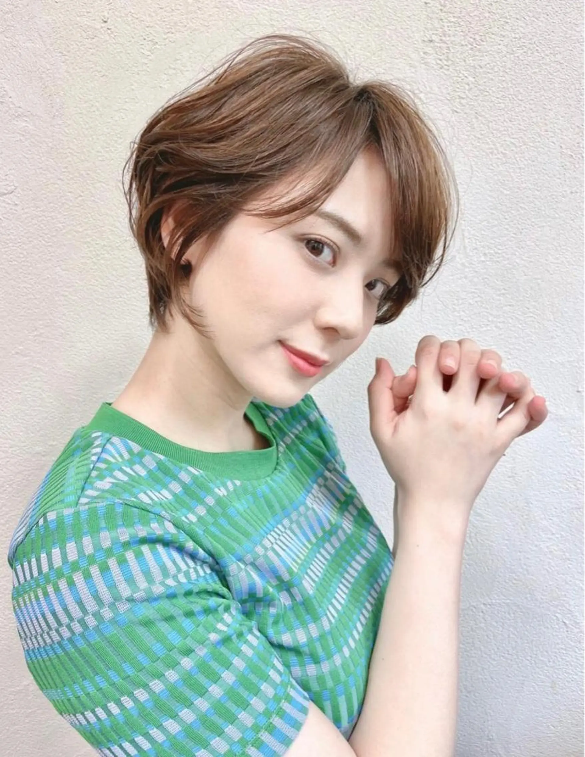 ショート カラー 🦋透明感カラー🦋 なつやのヘアスタイル