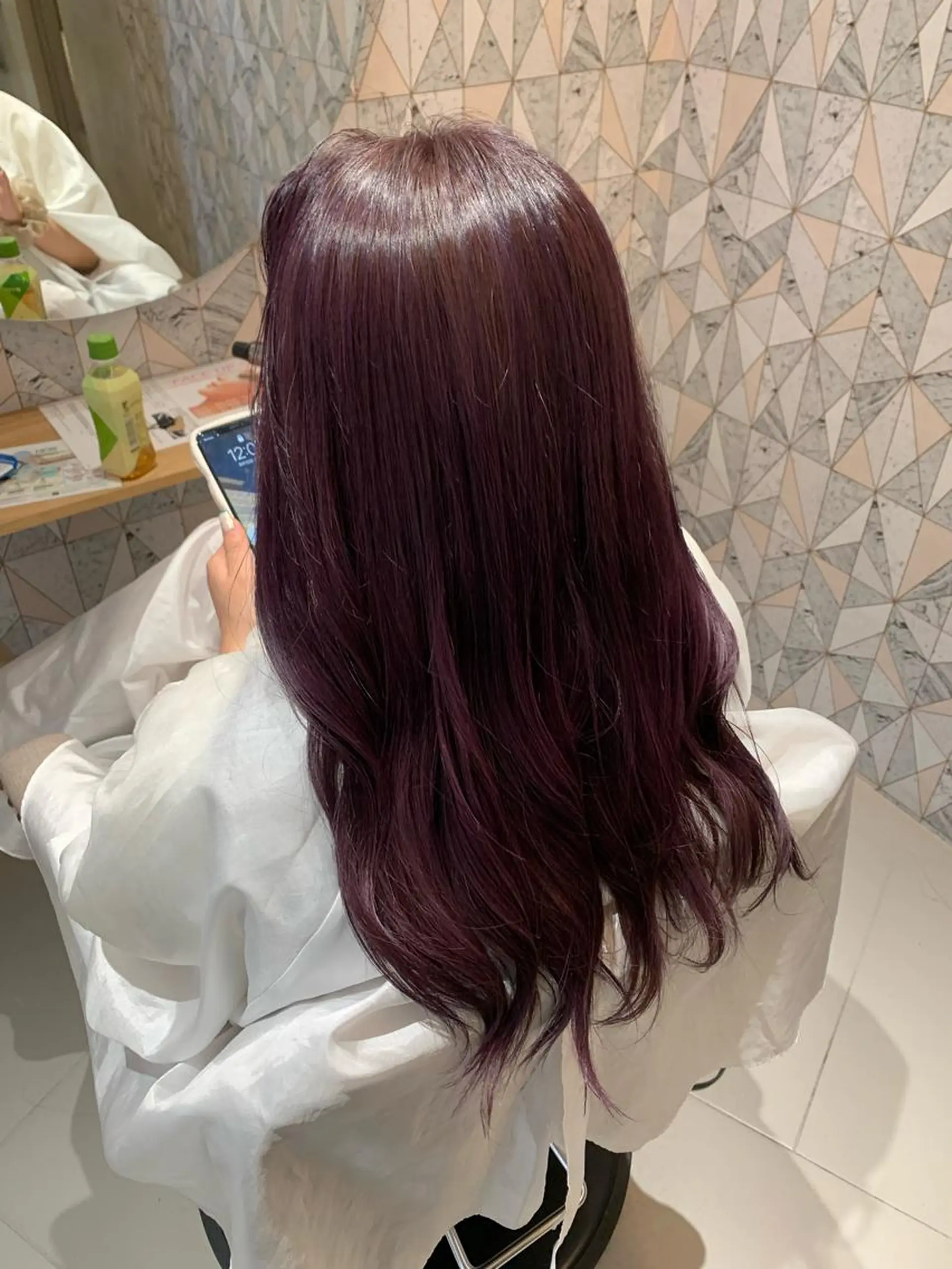 ロング ヘアカラー ✨🩵波多野 来実🩵✨のヘアスタイル