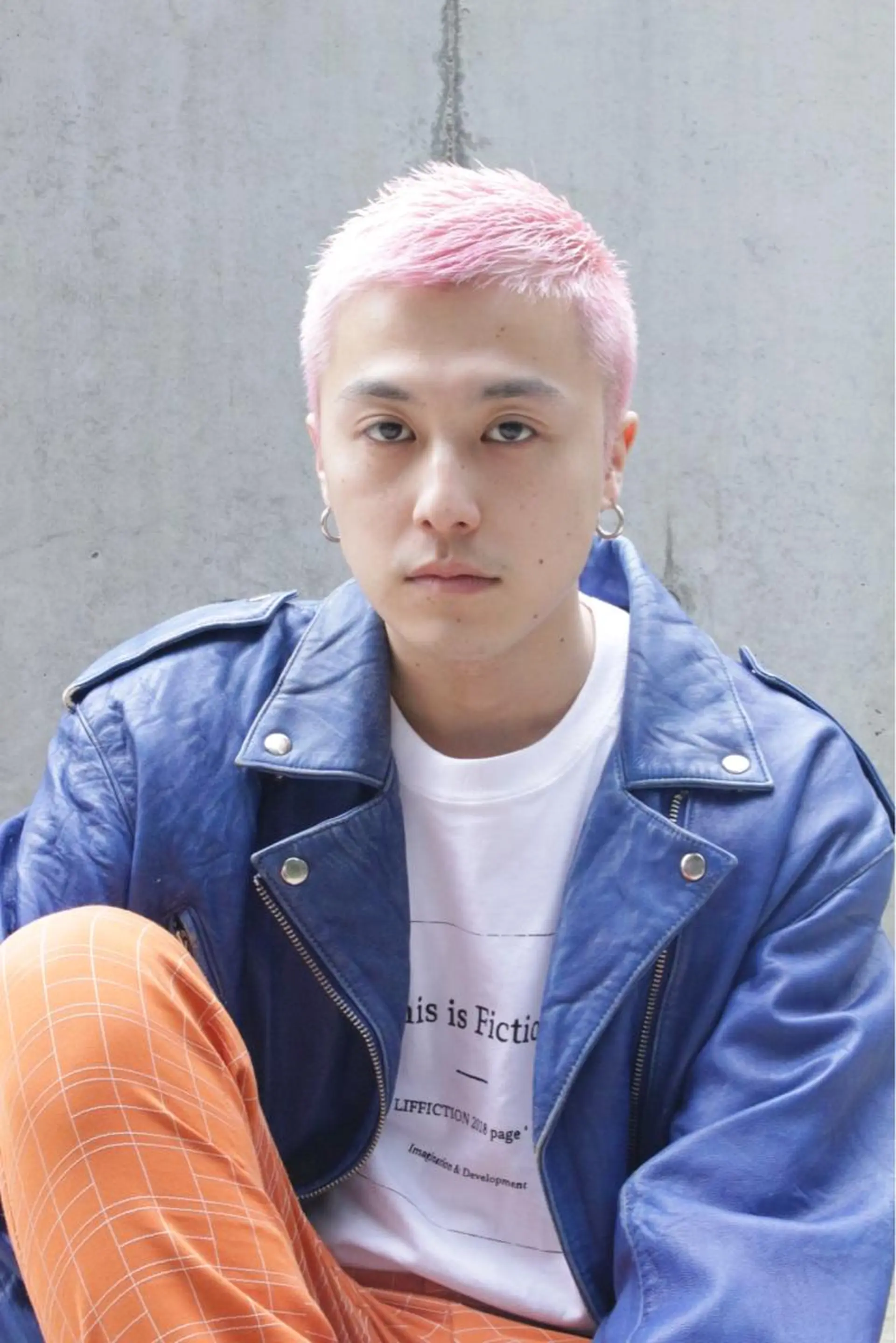 ショート カラー hao所属・西山 頌太のヘアスタイル