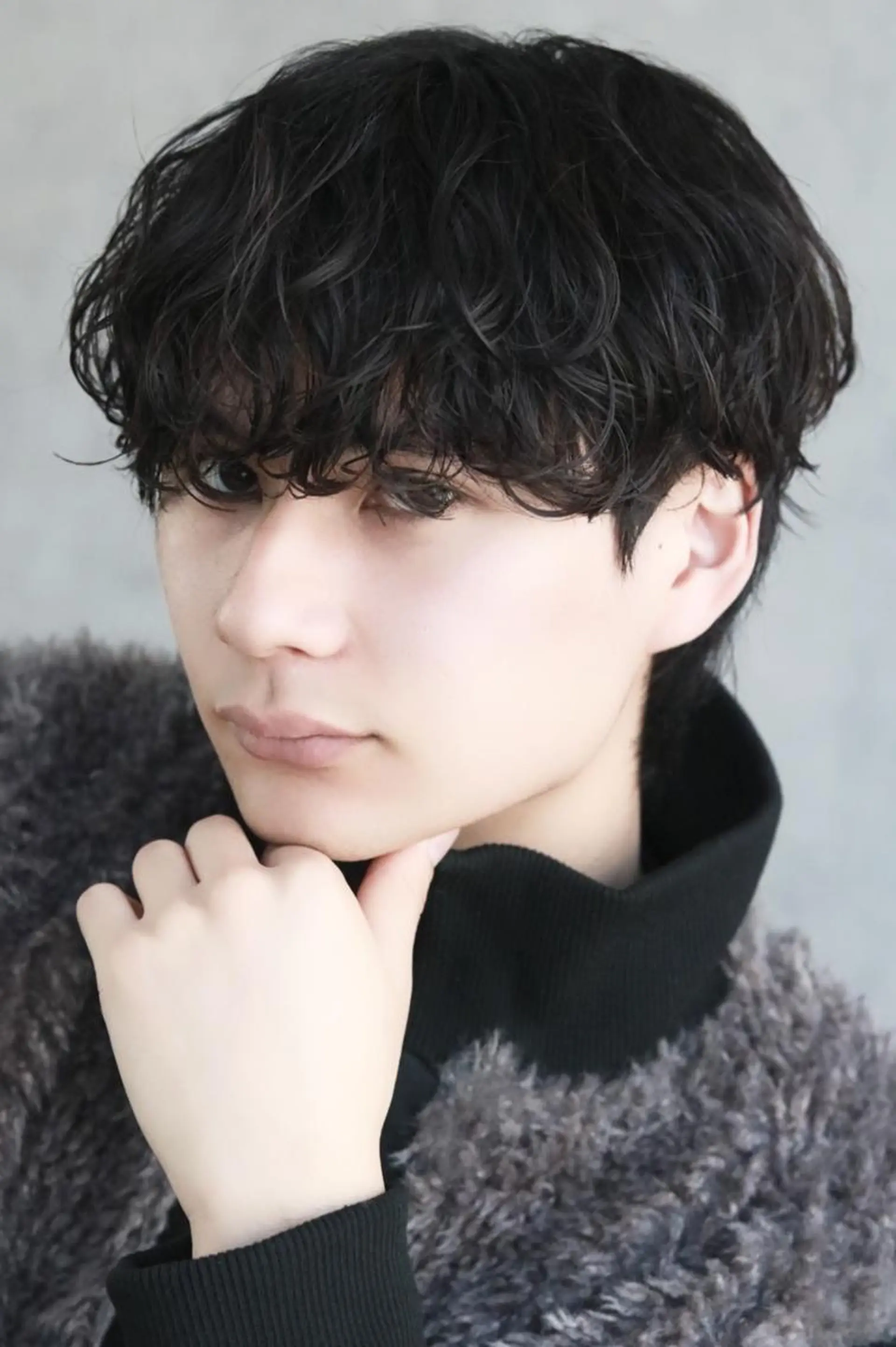 メンズ 髪質改善カラー💫 Eir江坂💎田中のヘアスタイル