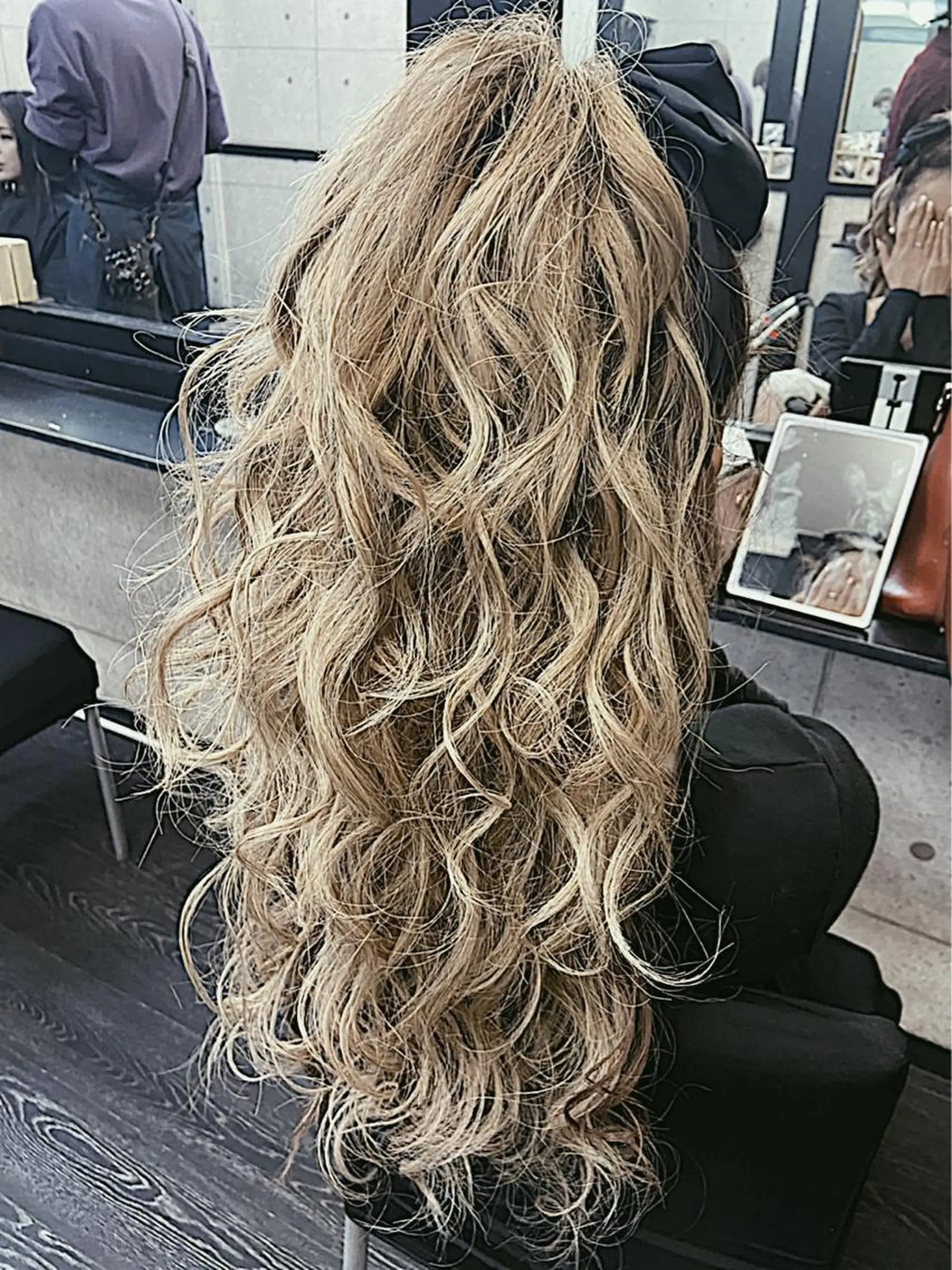 ロング ヘアアレンジ ハーフアップ Mululu所属・京都最安価エクステ muuka🦋のヘアスタイル