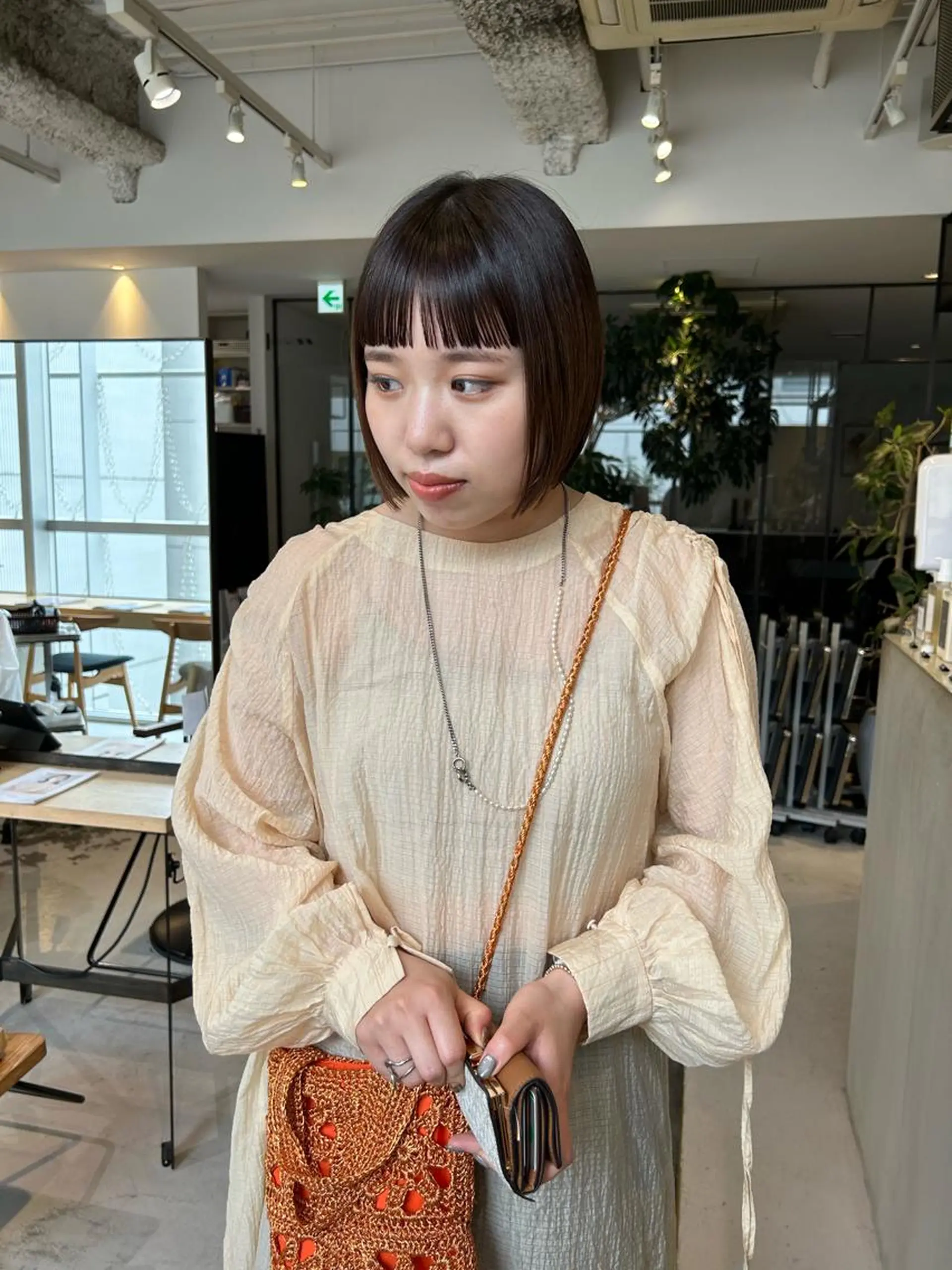 ショート 津葉井 麗奈のヘアスタイル