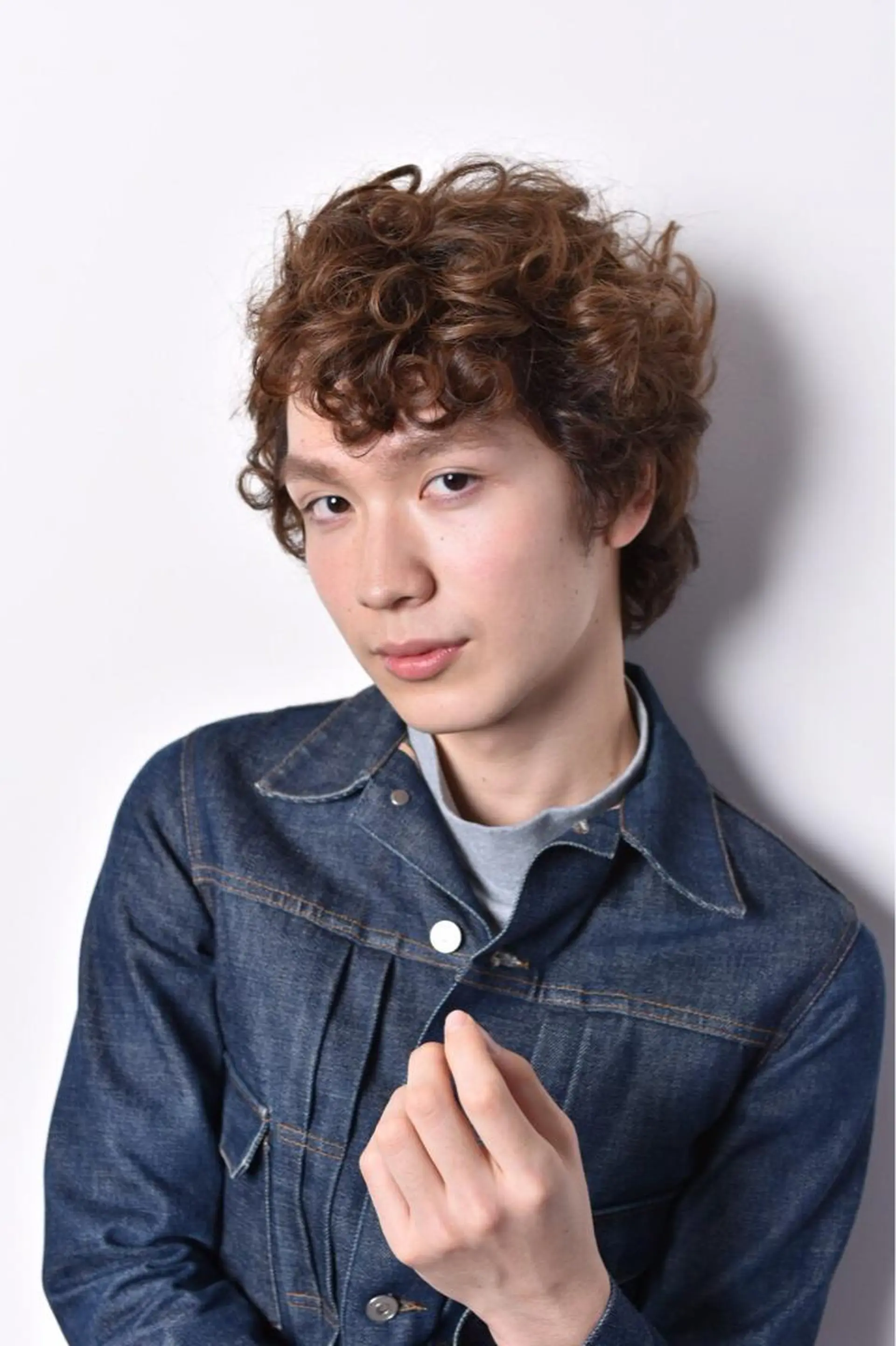 ショート パーマ メンズ メンズパーマ カット ヘッドスパ 柳澤 将大のヘアスタイル