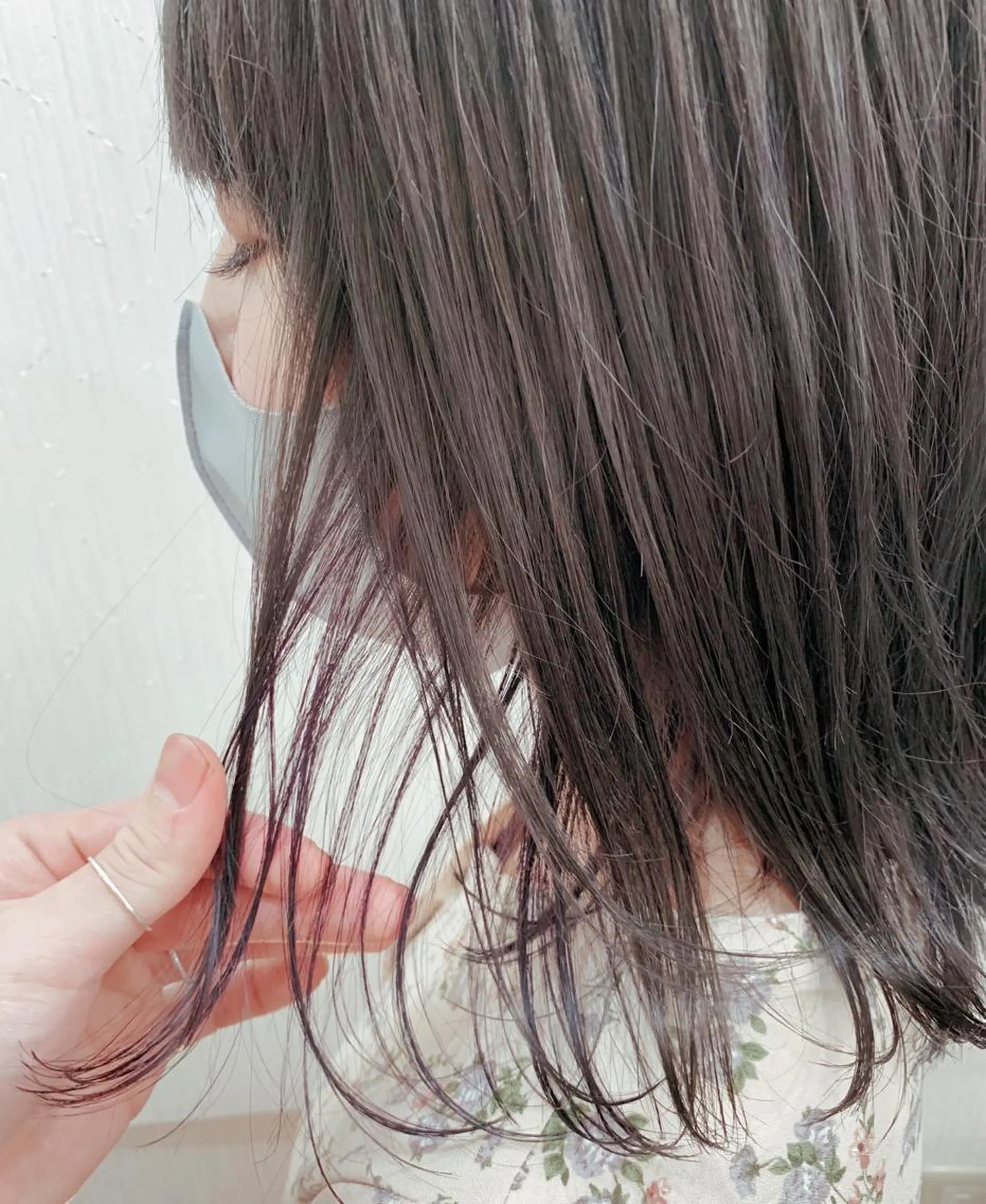 セミロング カラー 🌿nudeカラー/ レイヤー/藤原🌿のヘアスタイル