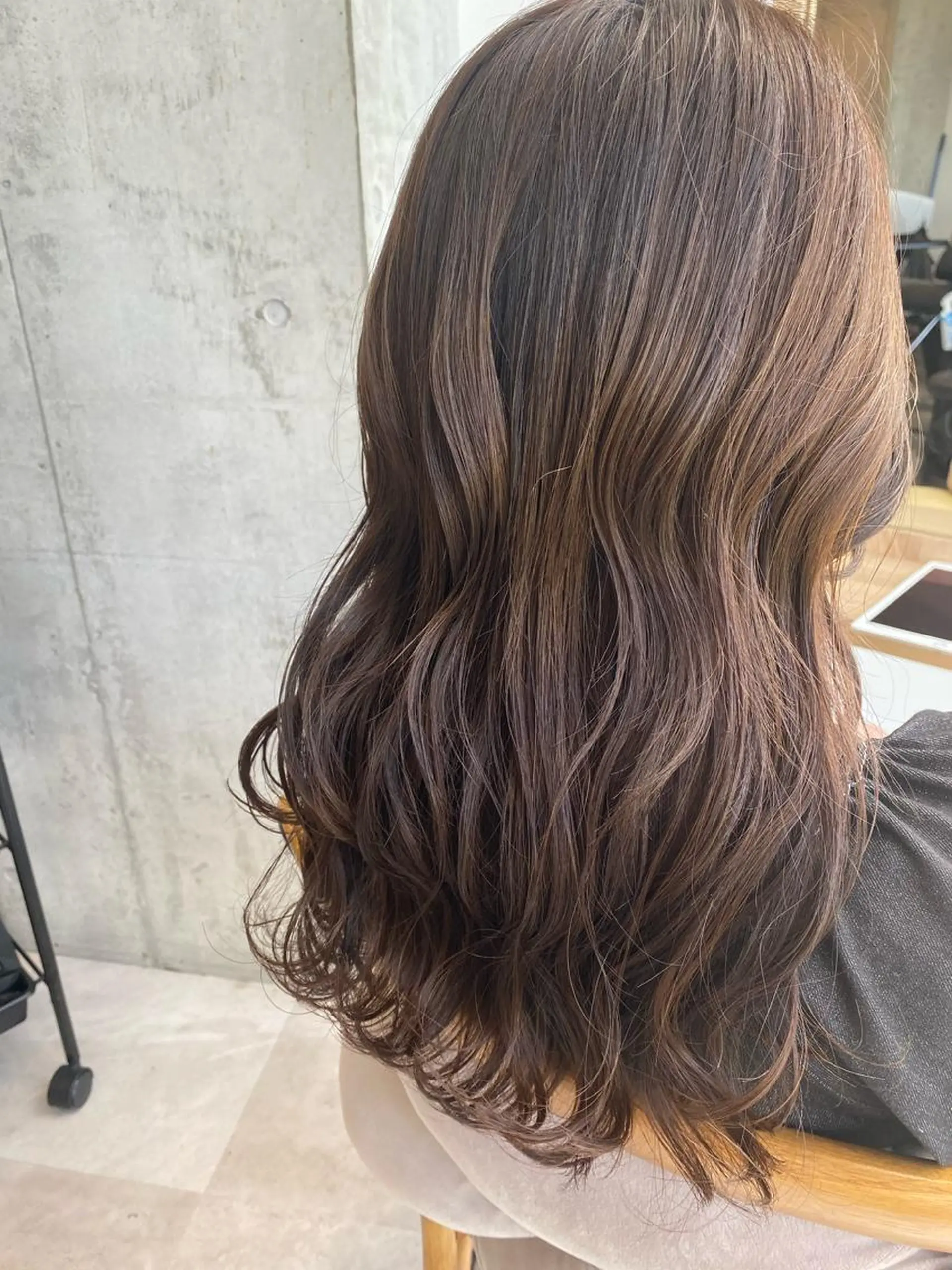 セミロング カラー ヘアセット Dxxxx III所属・女性目線の大人 メンズ*Ayakaのヘアスタイル