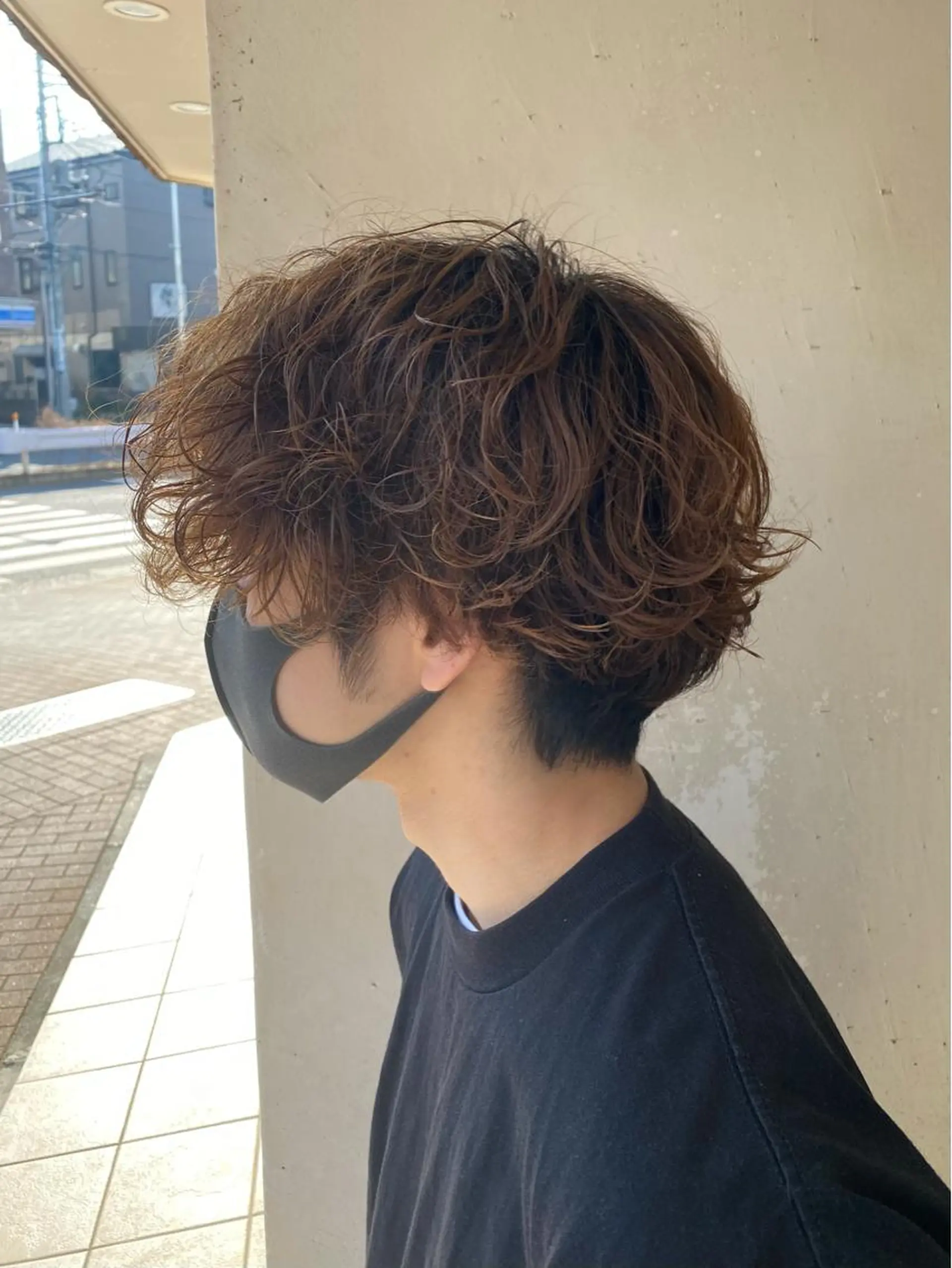 カラー メンズ メンズハイライト ハイライトカラー amie by afloat(エイミーバイアフロート)所属・井上 日菜乃のヘアスタイル