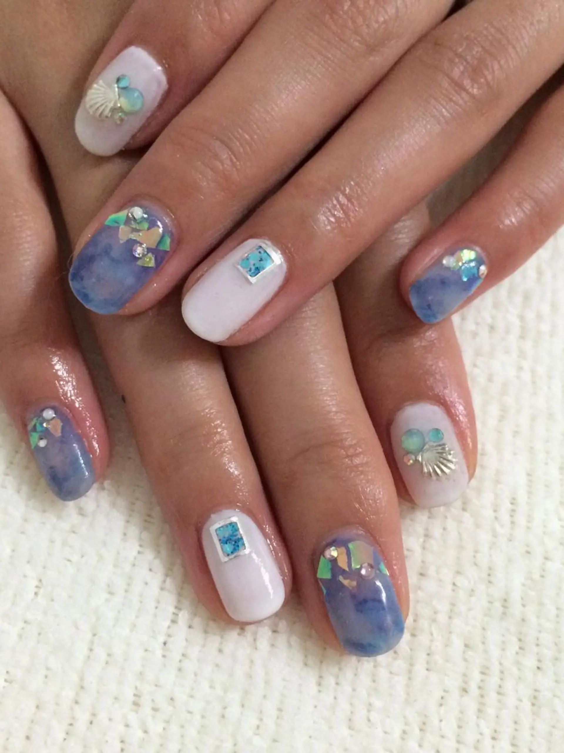 ネイル Sympa 𝓜iwako🐰ᩚのネイルデザイン