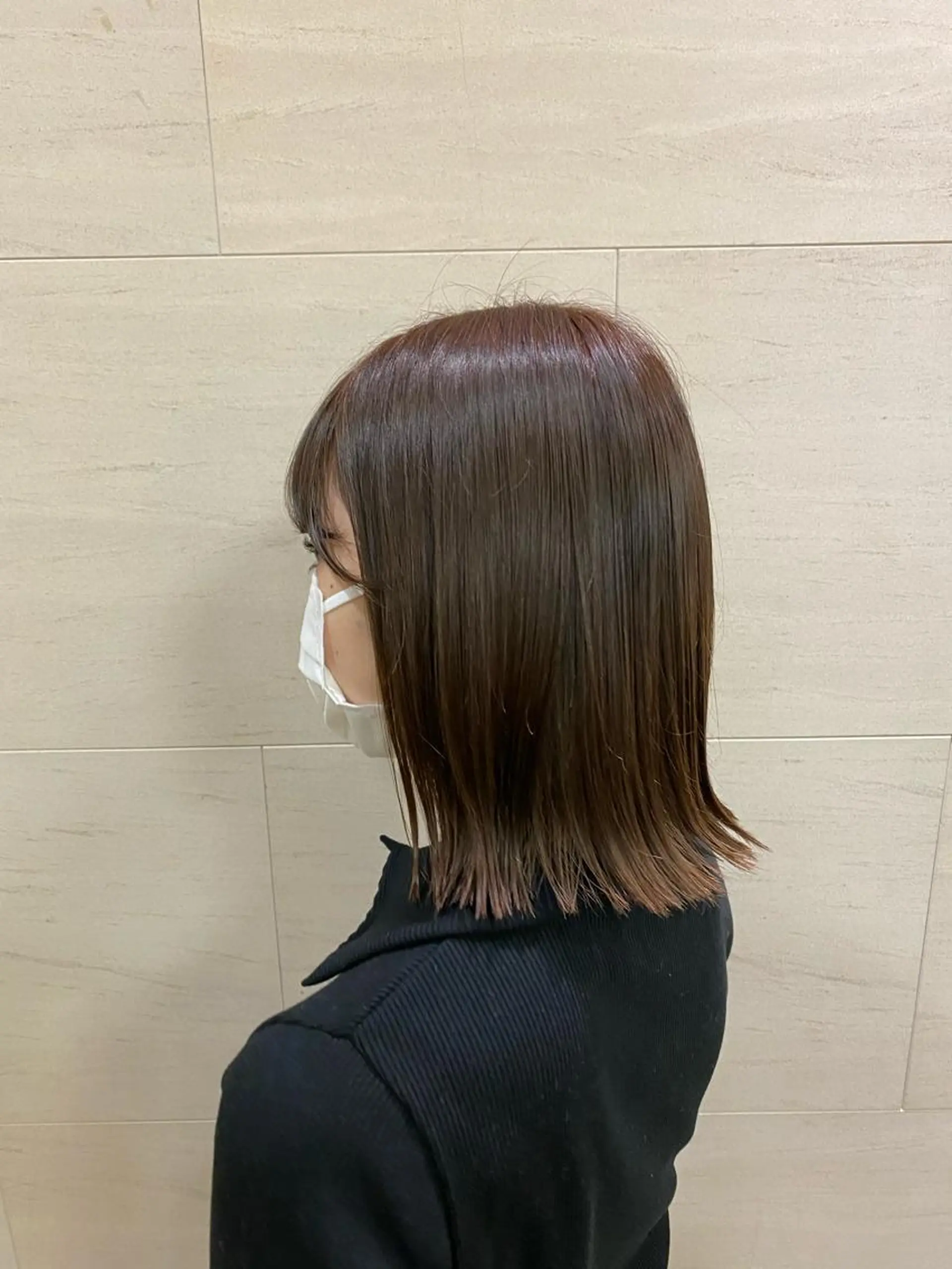 ミディアム カラー ブリーチカラー/ベー ジュ/Hono🦖のヘアスタイル