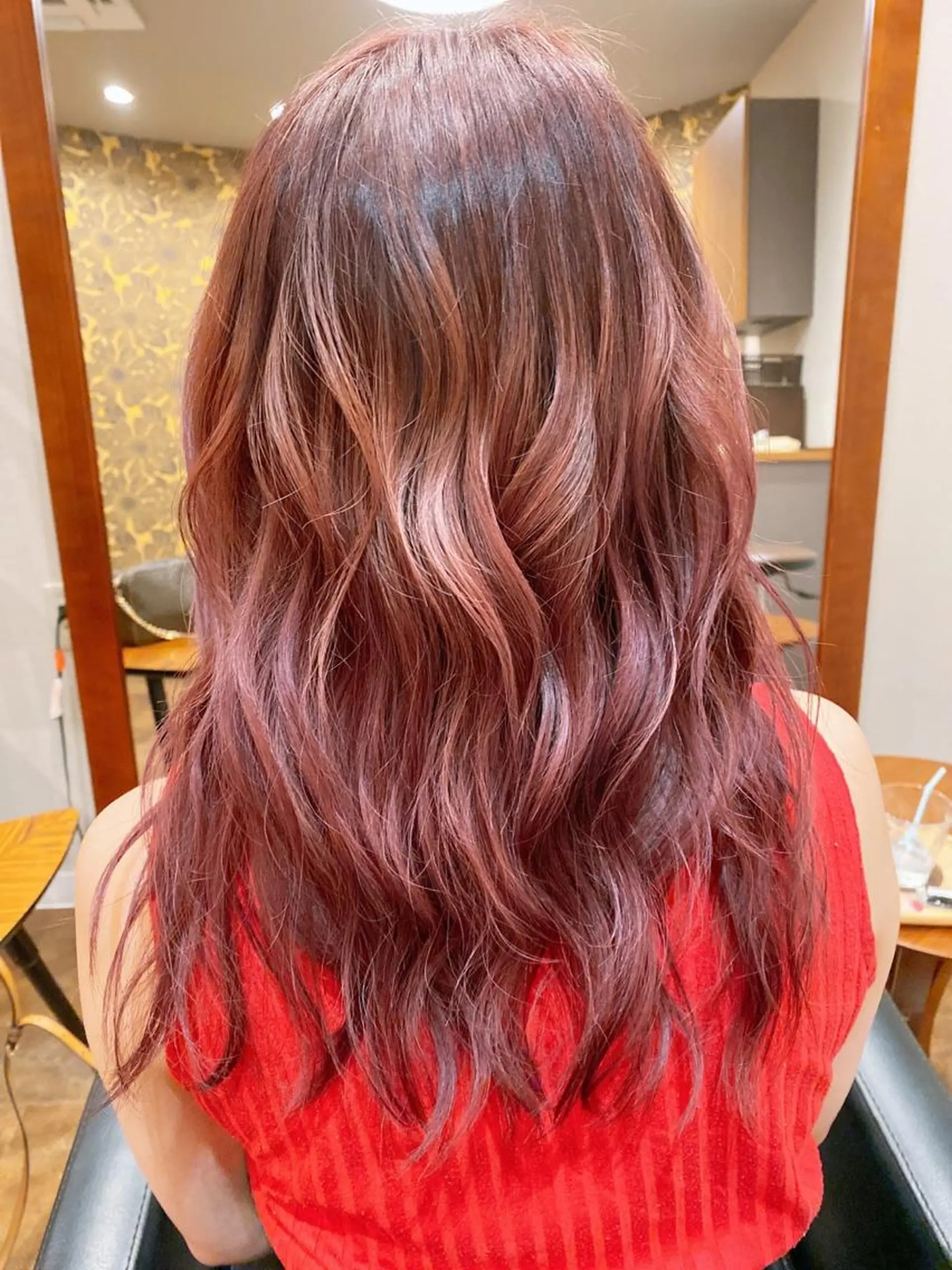 ロング カラー ヘアアレンジ Design Color🐰アユミのヘアスタイル