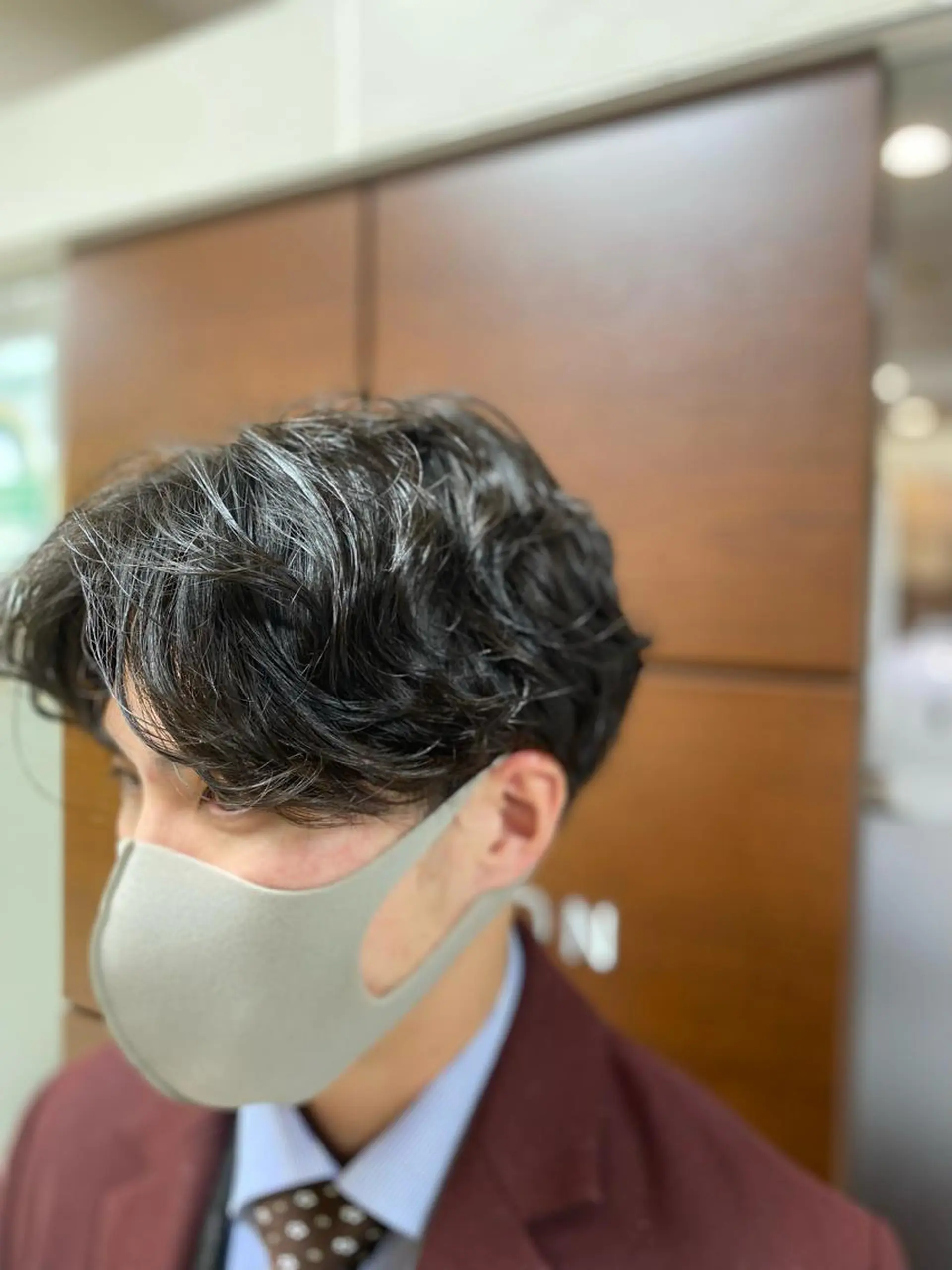 パーマ メンズ 銀座マツナガ所属・長野 康太のヘアスタイル