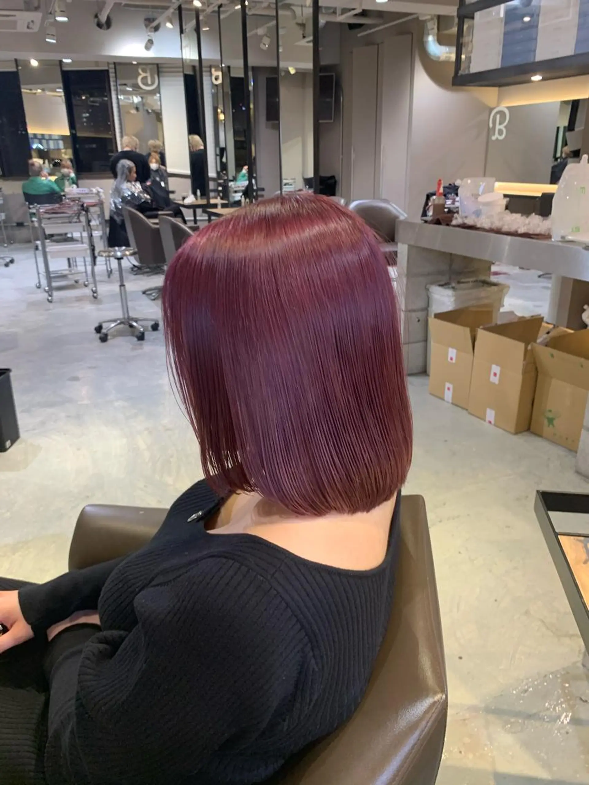 カラー 全国No.1歴あり HINATA🥇のヘアスタイル