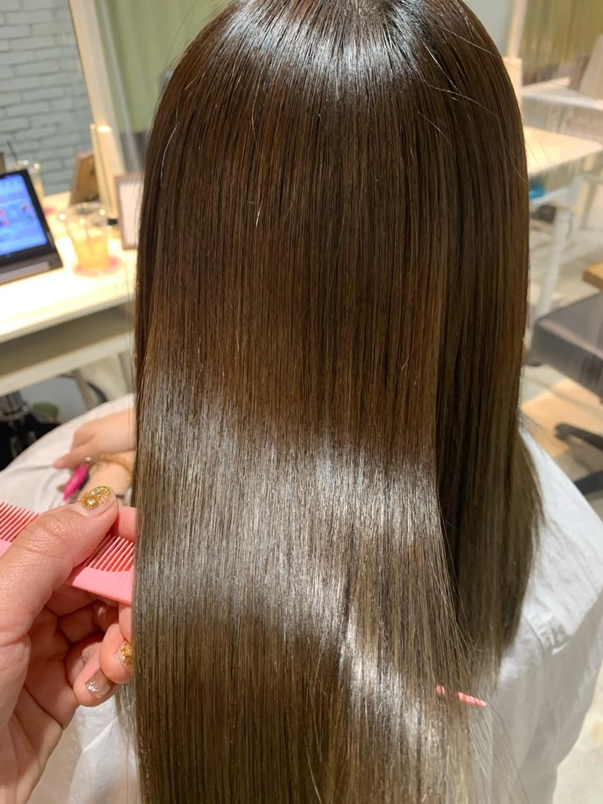 ロング カラー ヘアアレンジ 髪質改善/縮毛/新宿 🫧SUZUKA🫧のヘアスタイル