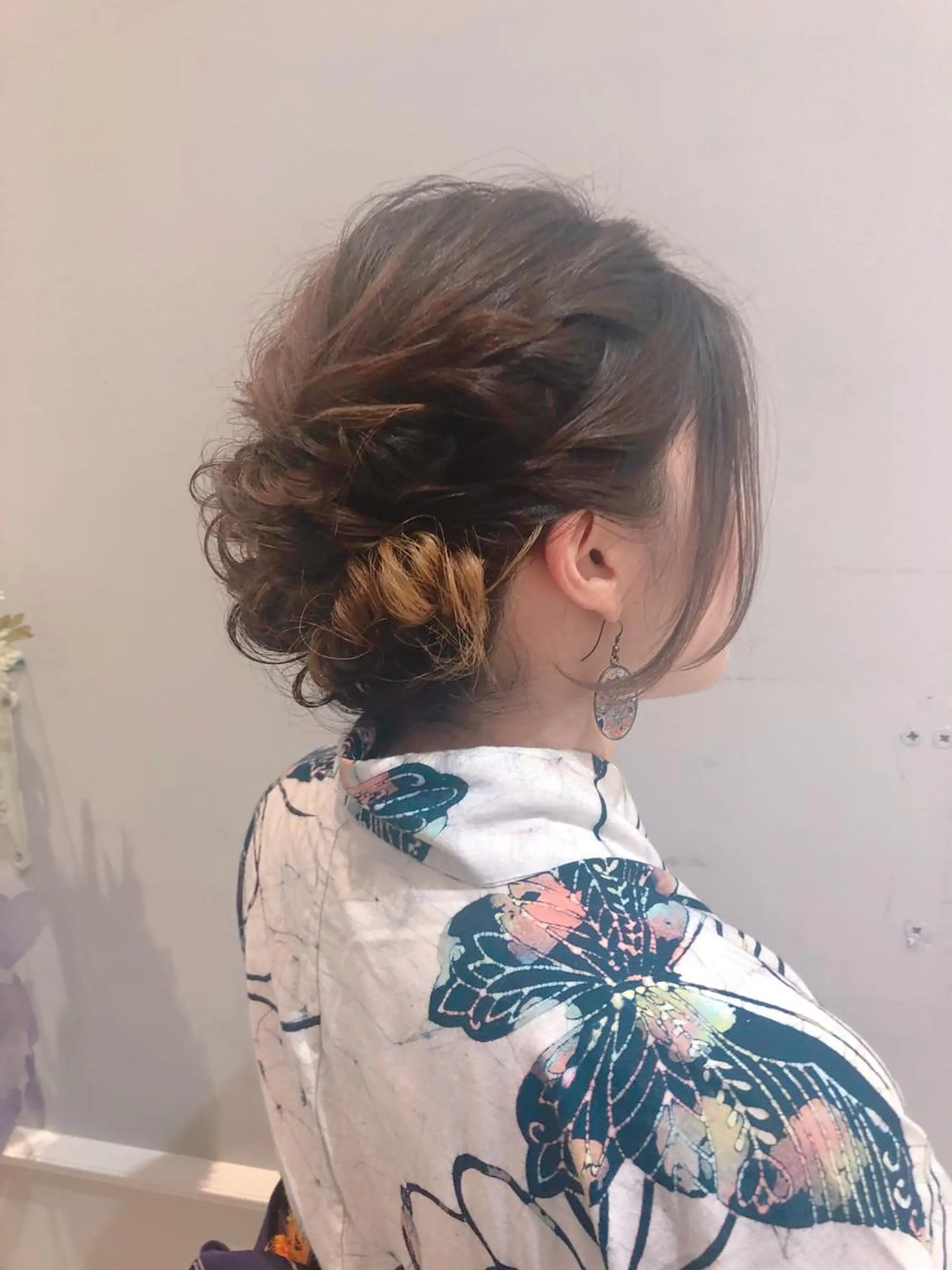 ヘアアレンジ 似合わせ艶髪カラー ❤️ハダユミのヘアスタイル