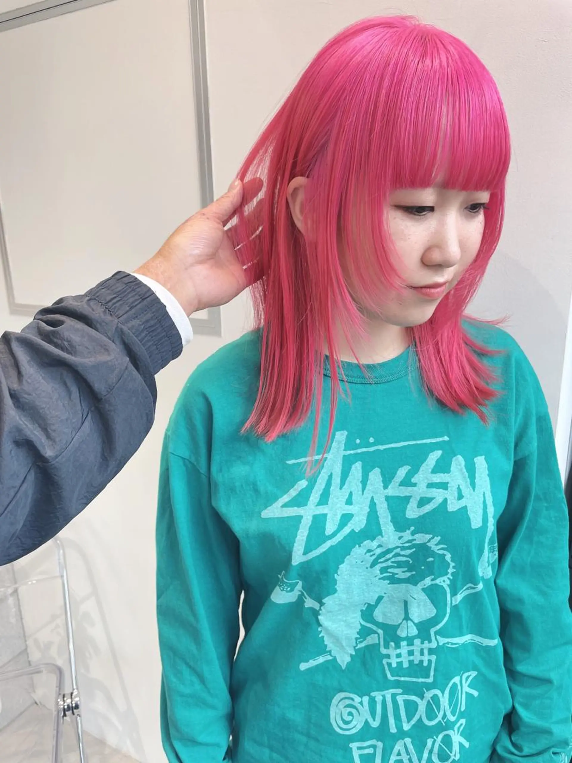 ミディアム カラー ill.所属・ill［イル］大須 kojimaのヘアスタイル