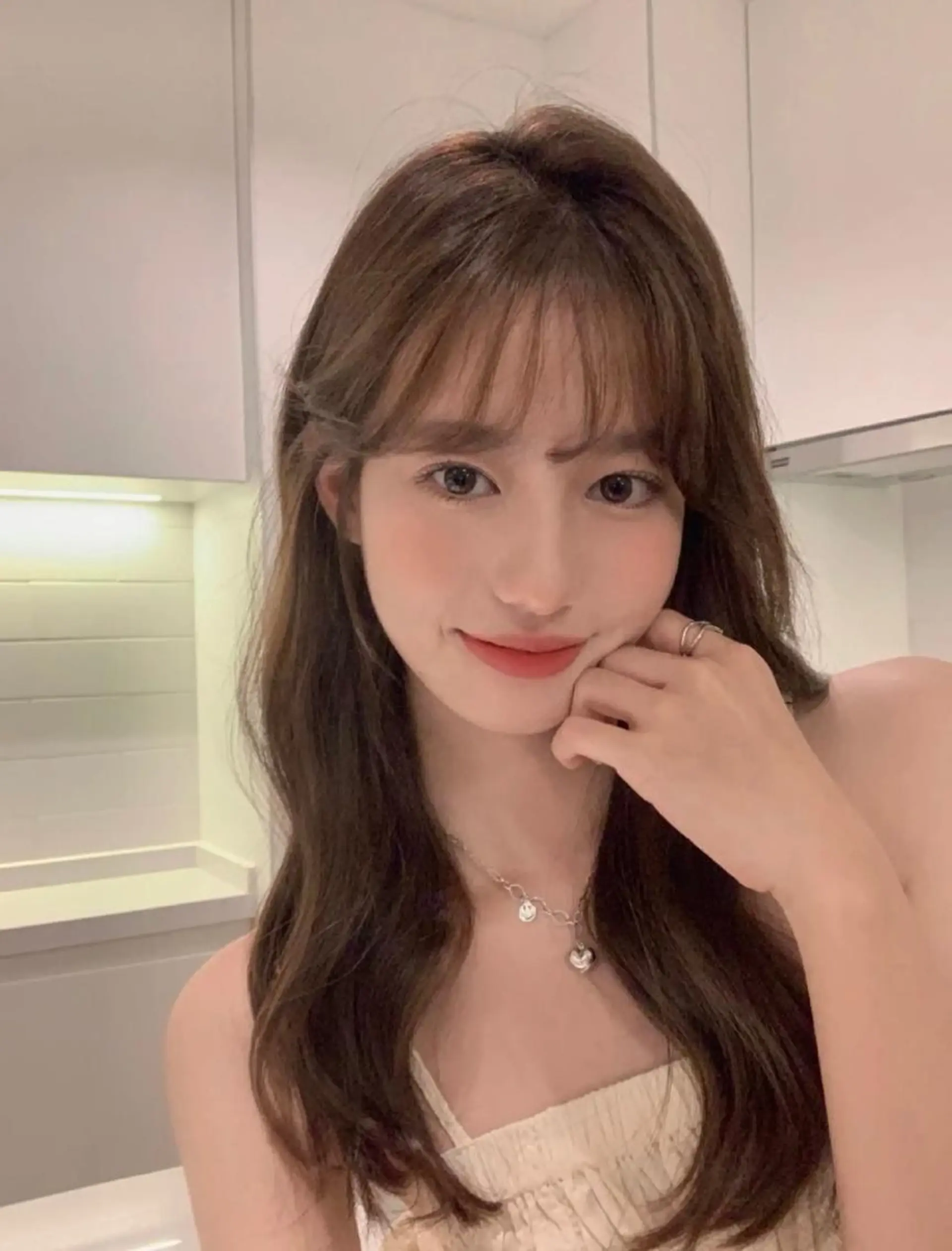 ロング カット レイヤー/柔色 カラー/SAkiのヘアスタイル