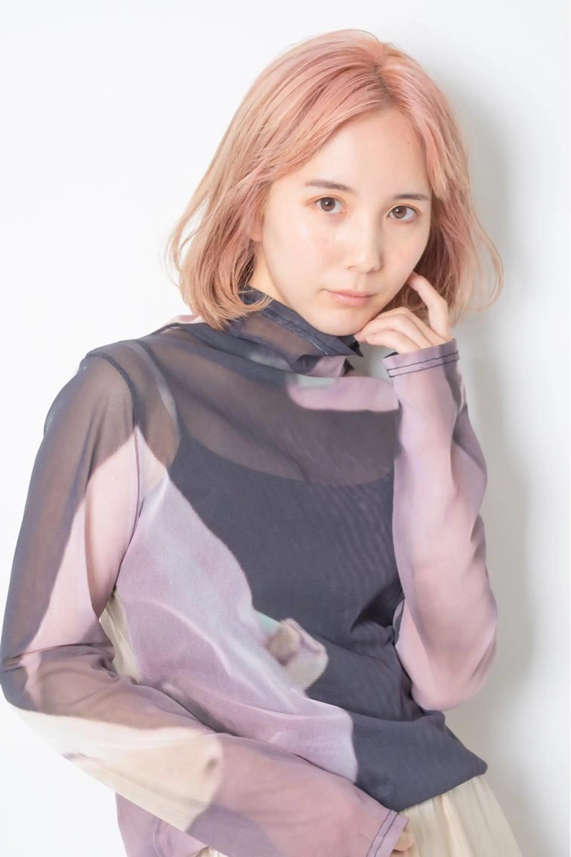 ミディアム カラー パーマ ヘアアレンジ memento 斎藤大覚のヘアスタイル