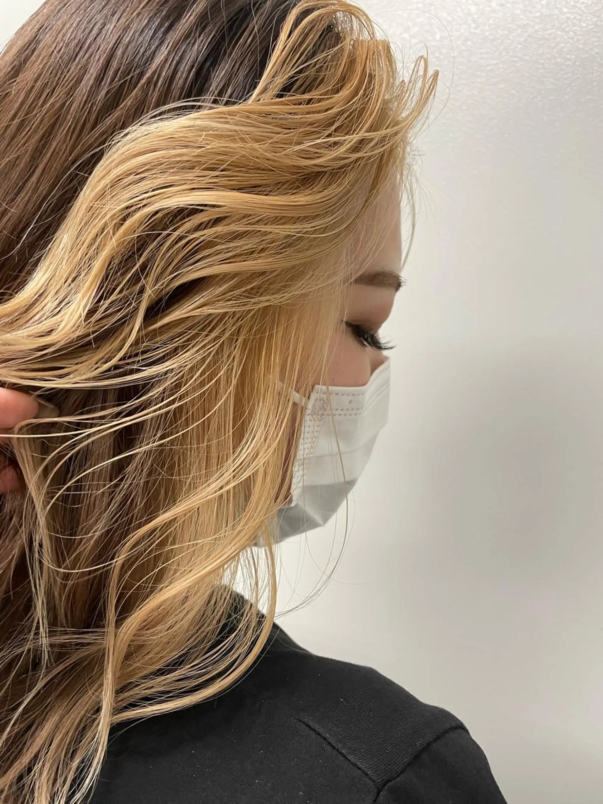 セミロング カラー 🍓 JURiA 🍓のヘアスタイル