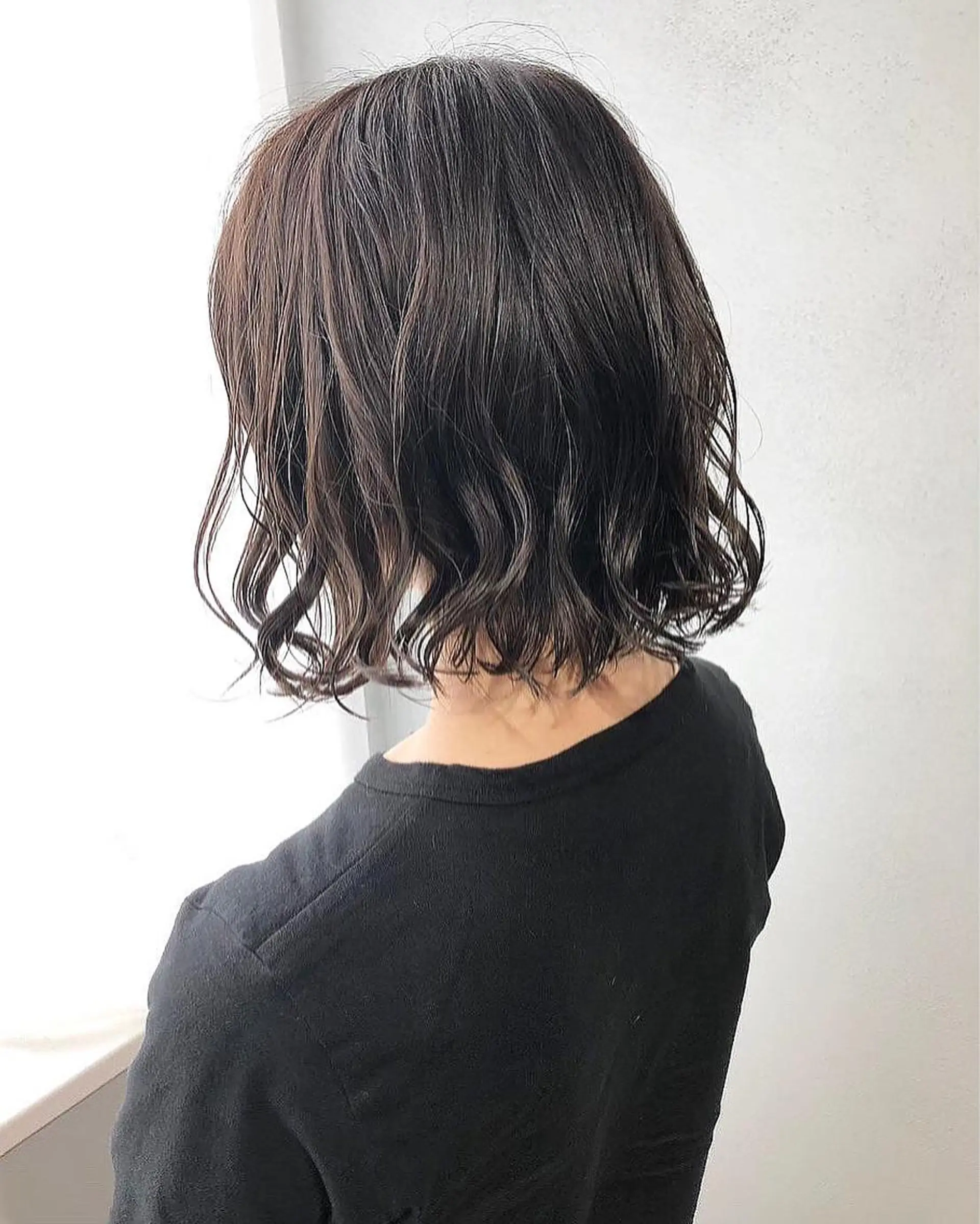 パーマ ボブパーマコテ巻き風 パーマNo1深江秀平のヘアスタイル