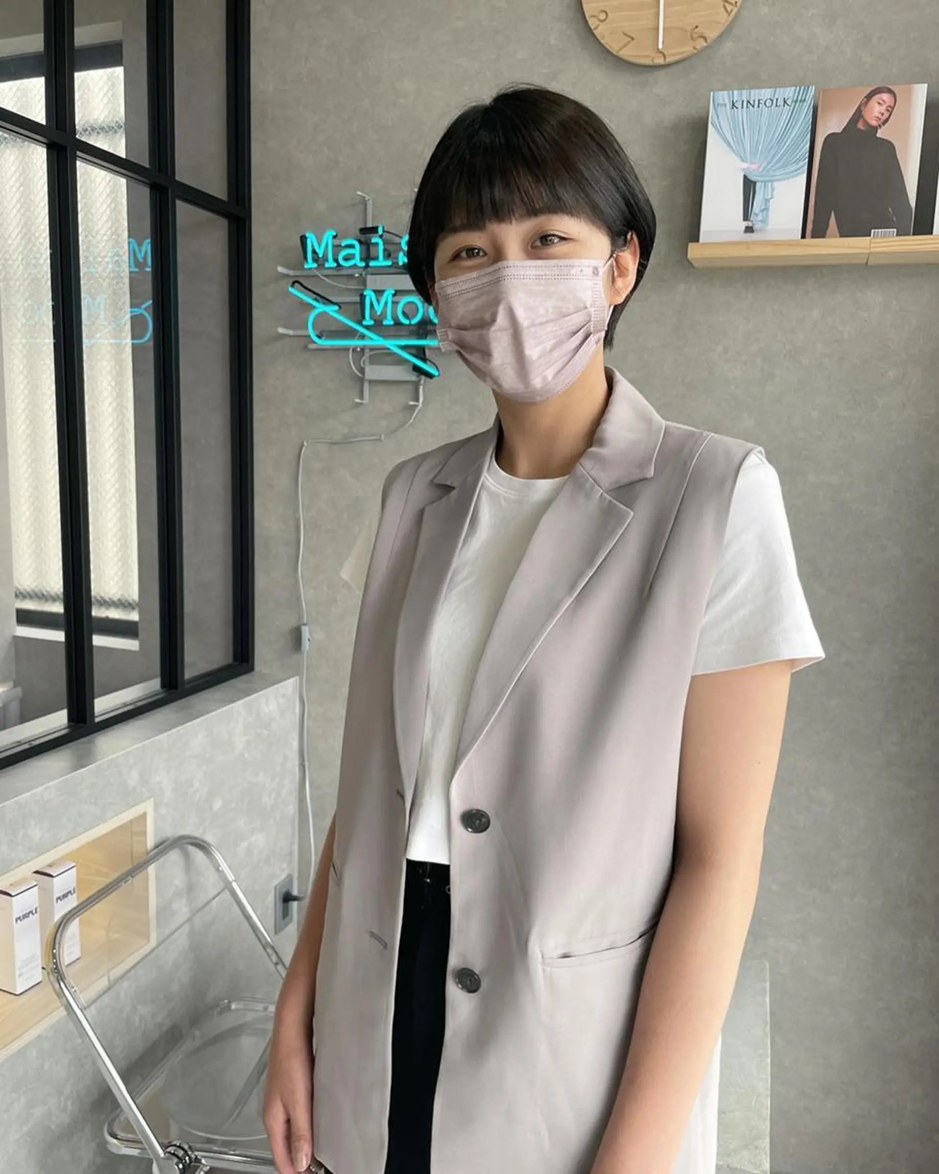 ショート 河原 亮のヘアスタイル