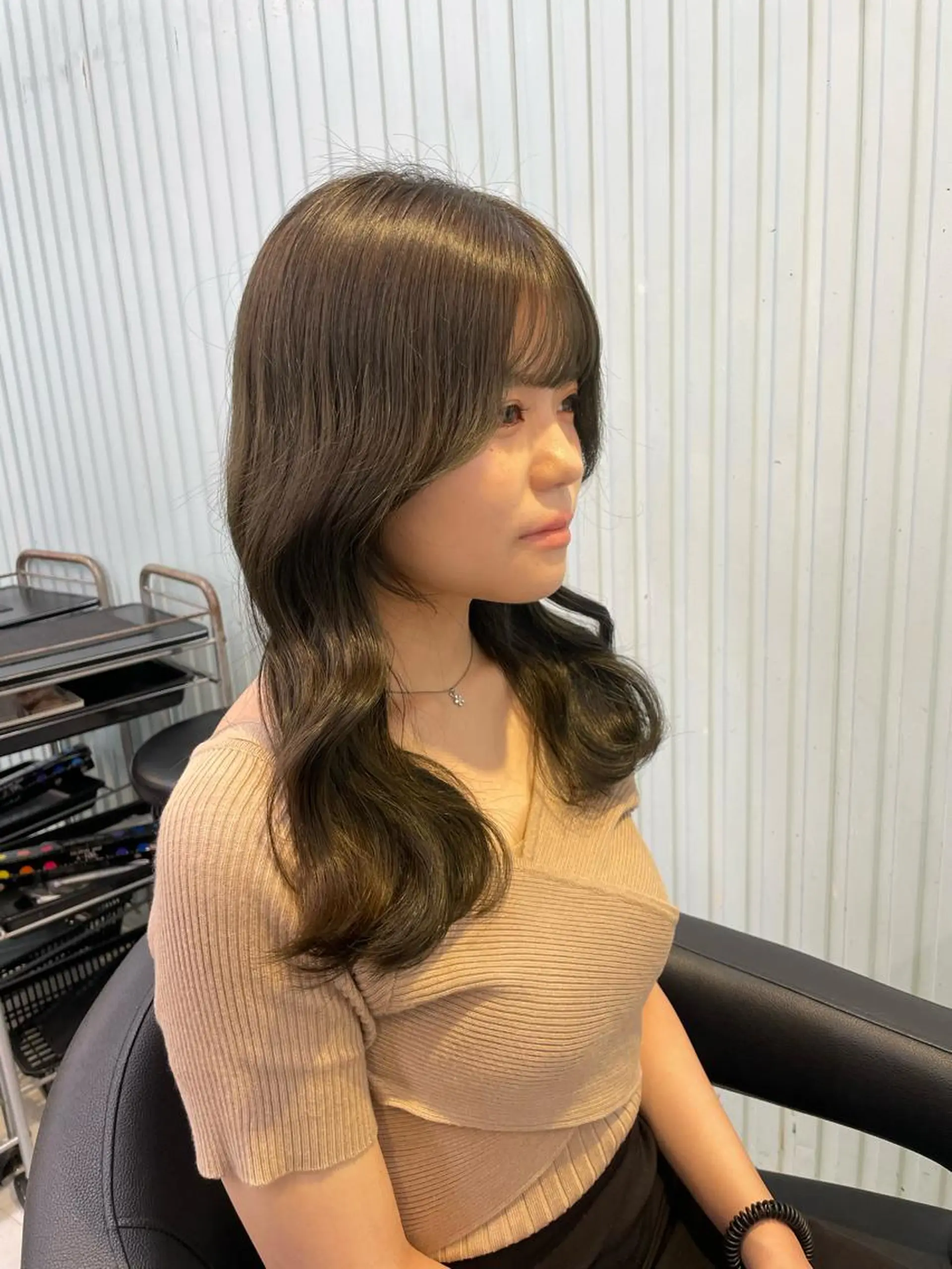 セミロング カラー ヘアカラー トリートメント Salowin池袋East 店3F所属・【美髪矯正/絹髪】 🎀hinano🎀のヘアスタイル